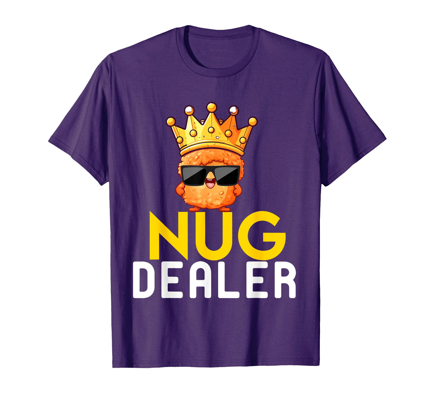 Funny Chicken Nuggets Men Women Kids Nug Dealer Girls Boys T-Shirt