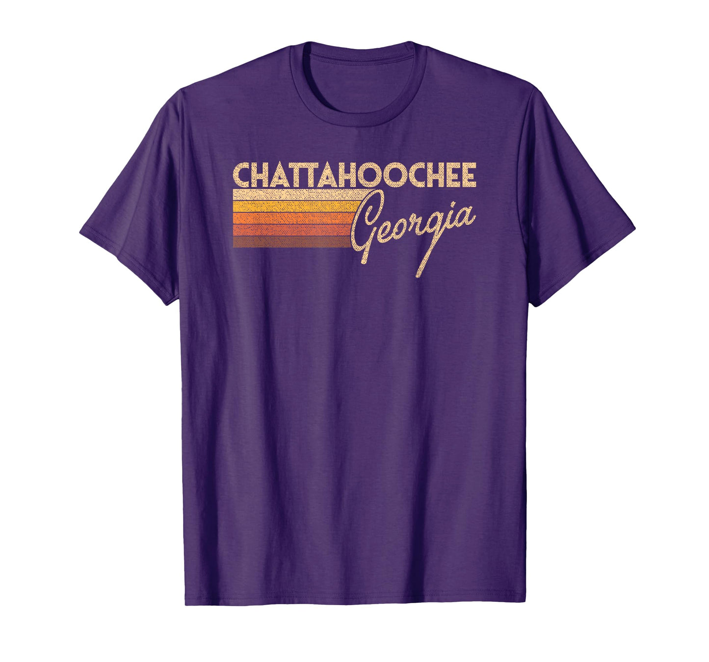 80s Style Chattahoochee Georgia T-Shirt T-Shirt