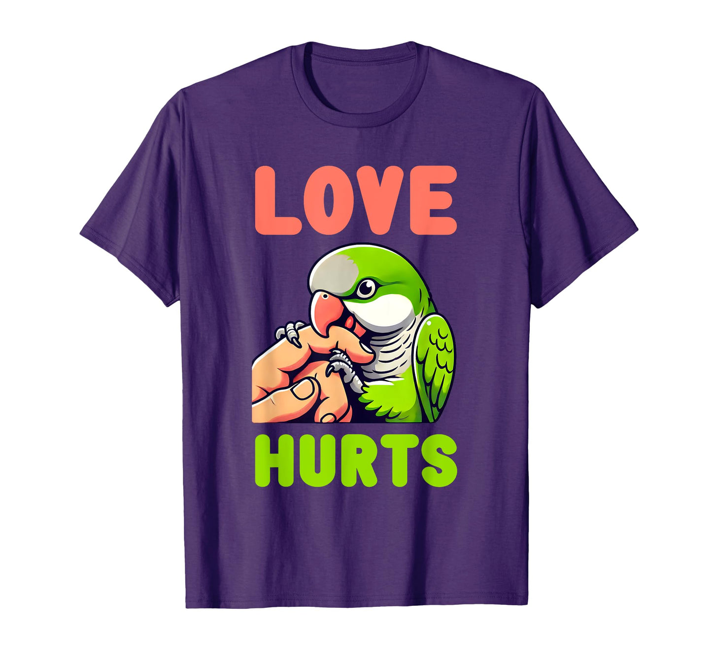 Monk Parrots Funny Bird Lover Design Men Women Quaker Parrot T-Shirt