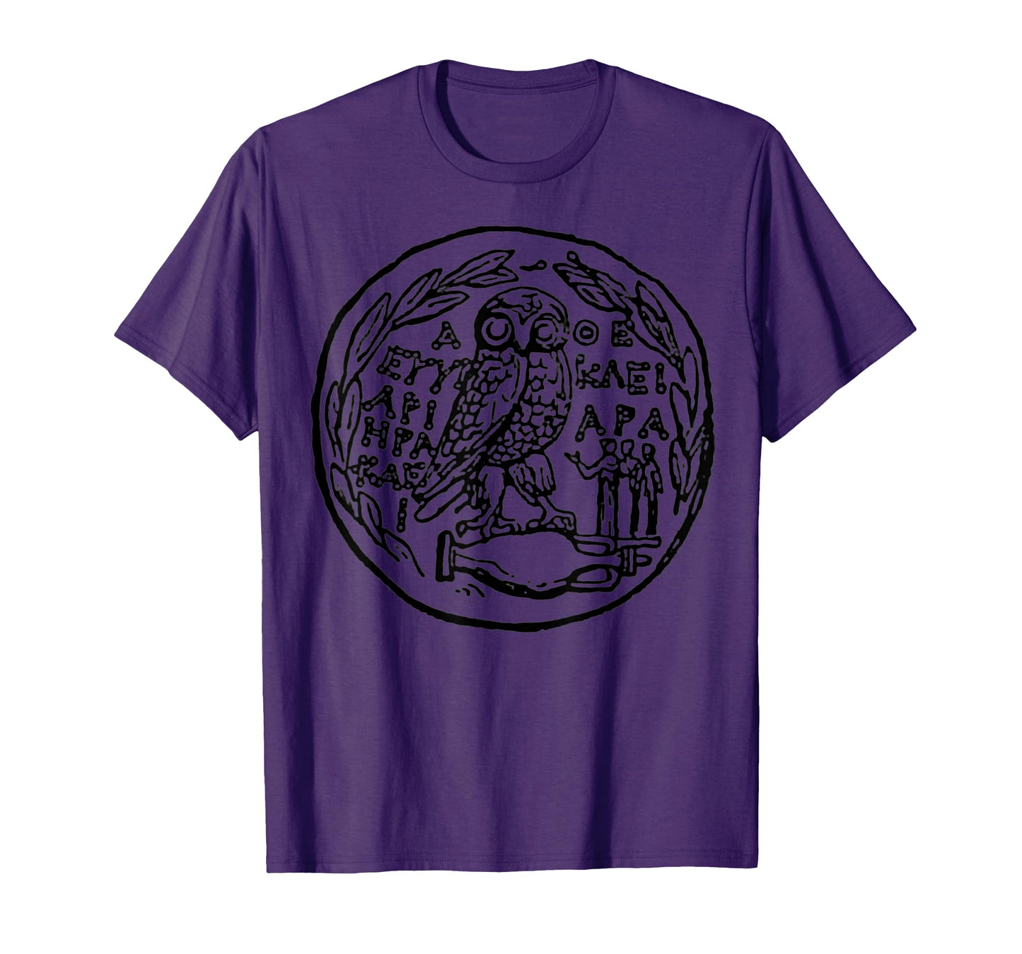 Greek Mythology Athena Goddess Athenian Athens Owl gift T-Shirt