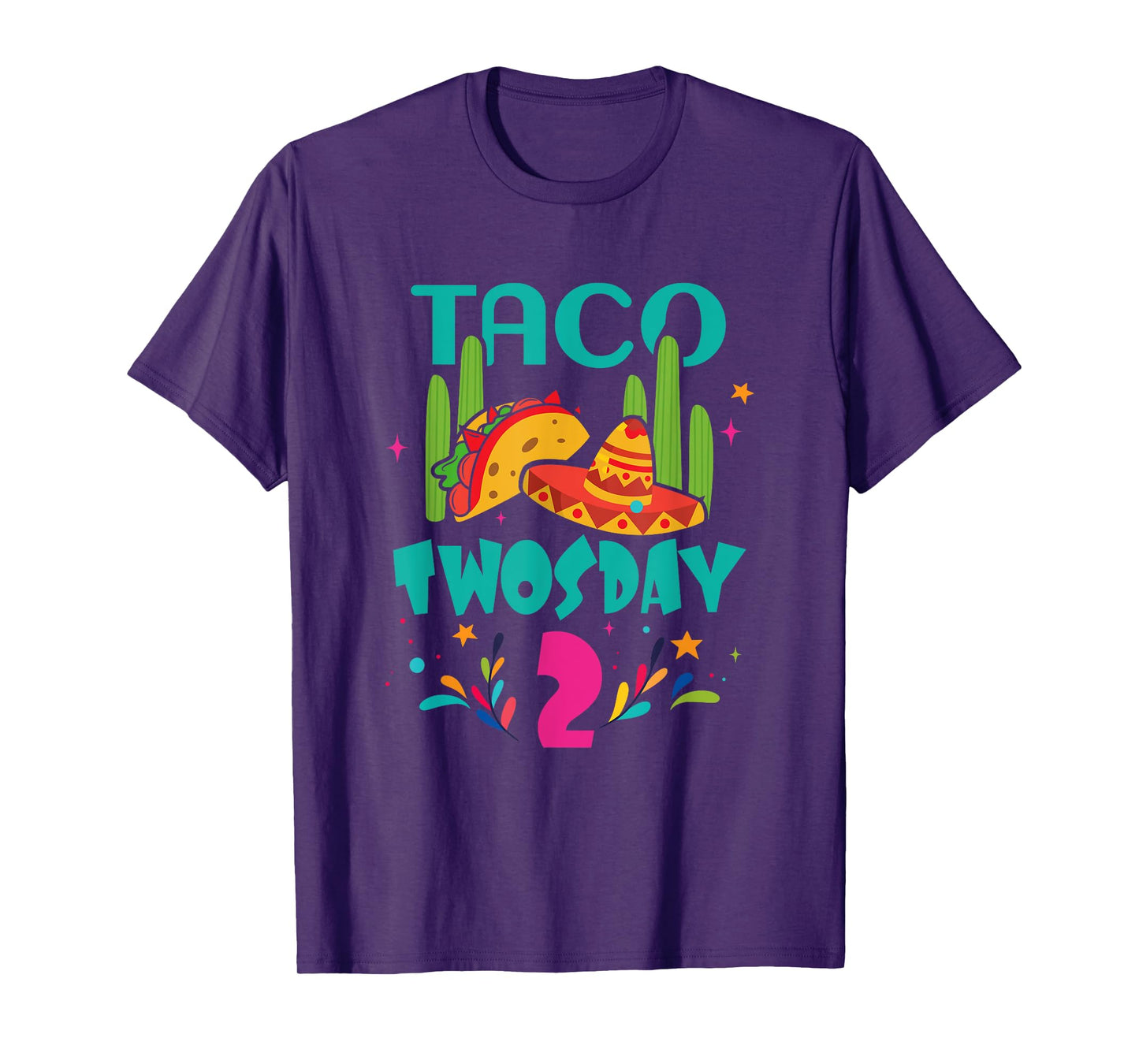 Taco Twosday 2 Two Year Old Boy Girl Birthday Gift T-Shirt