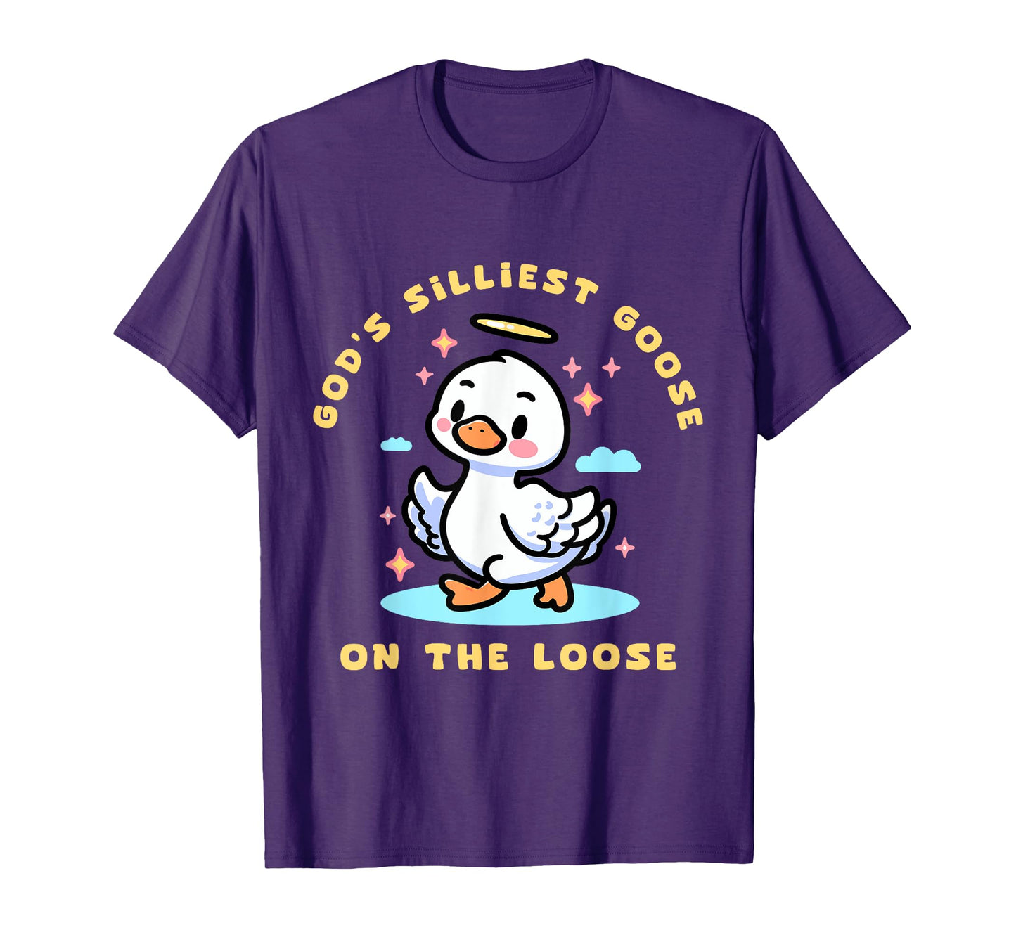 Gods Silliest Goose Costume for Kids Funny Gifts Silly Goose T-Shirt