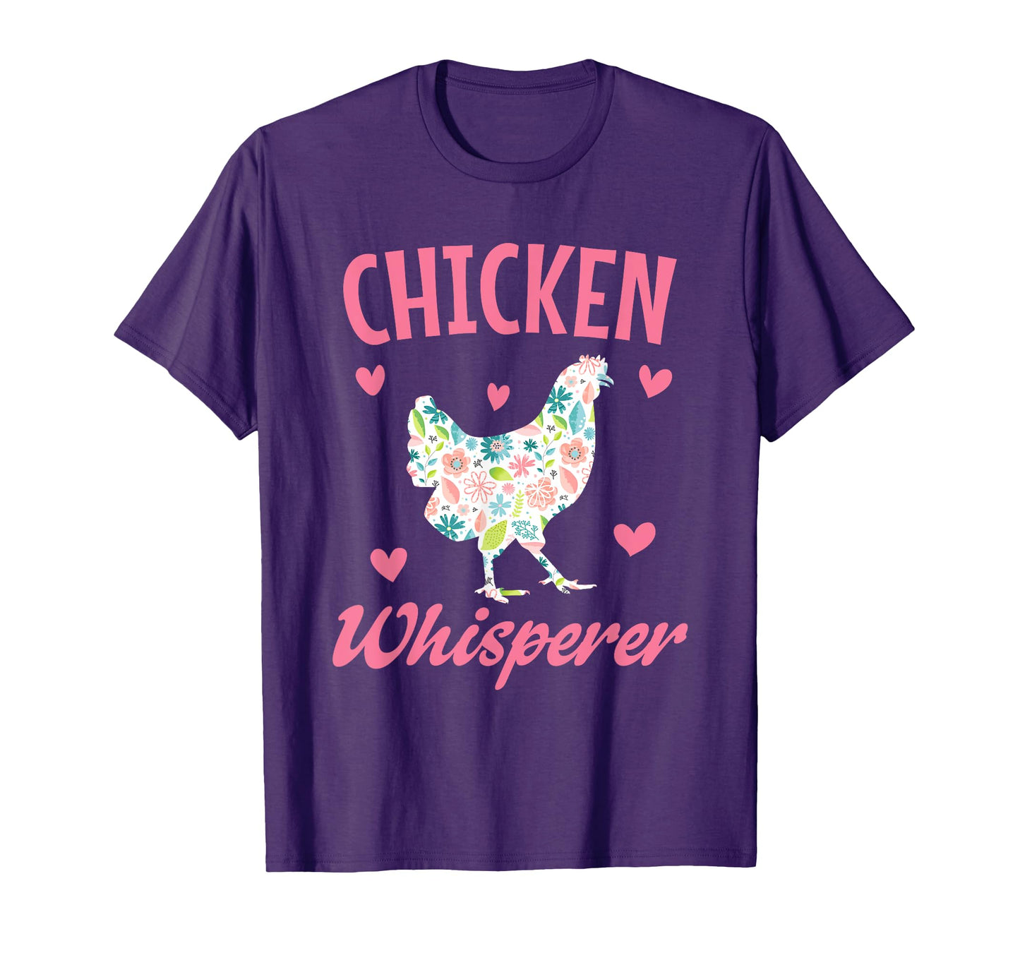 Chicken Whisperer Kids Women Girl Funny Chicken Farming T-Shirt