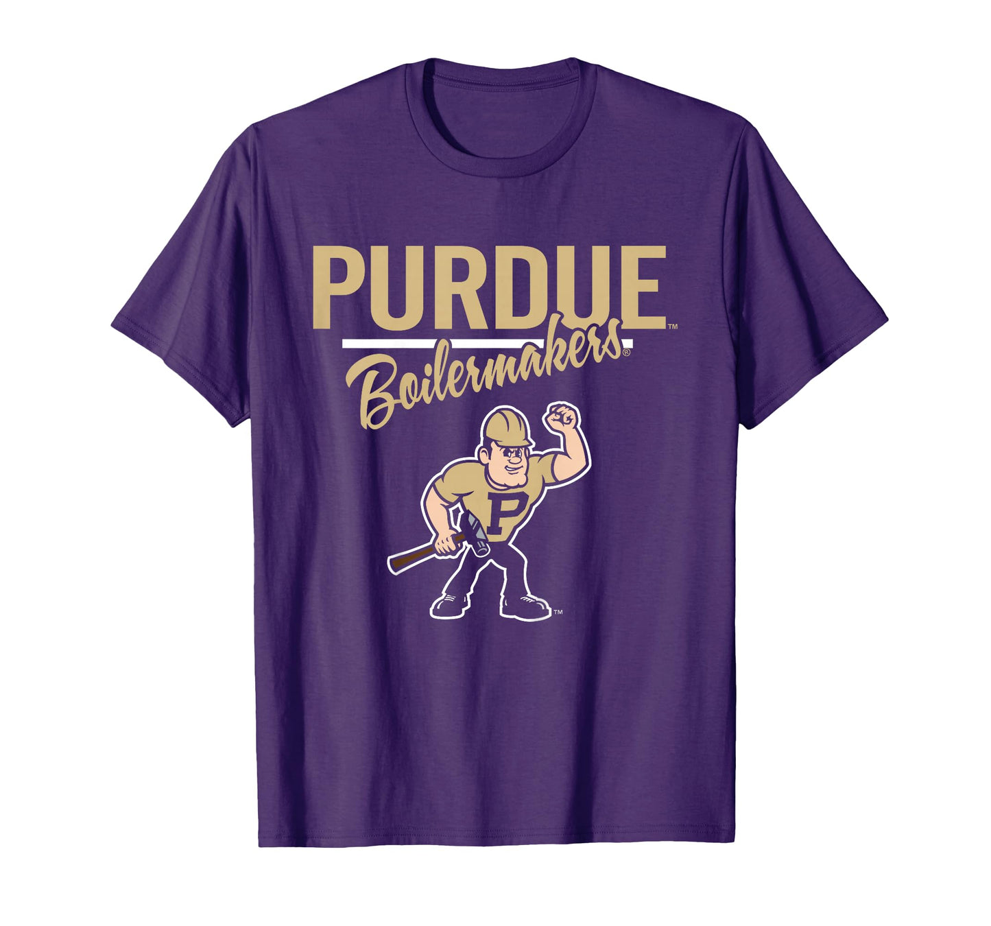 Kids Purdue Boilermakers Kid's Mascot Black Officially Licensed T-Shirt