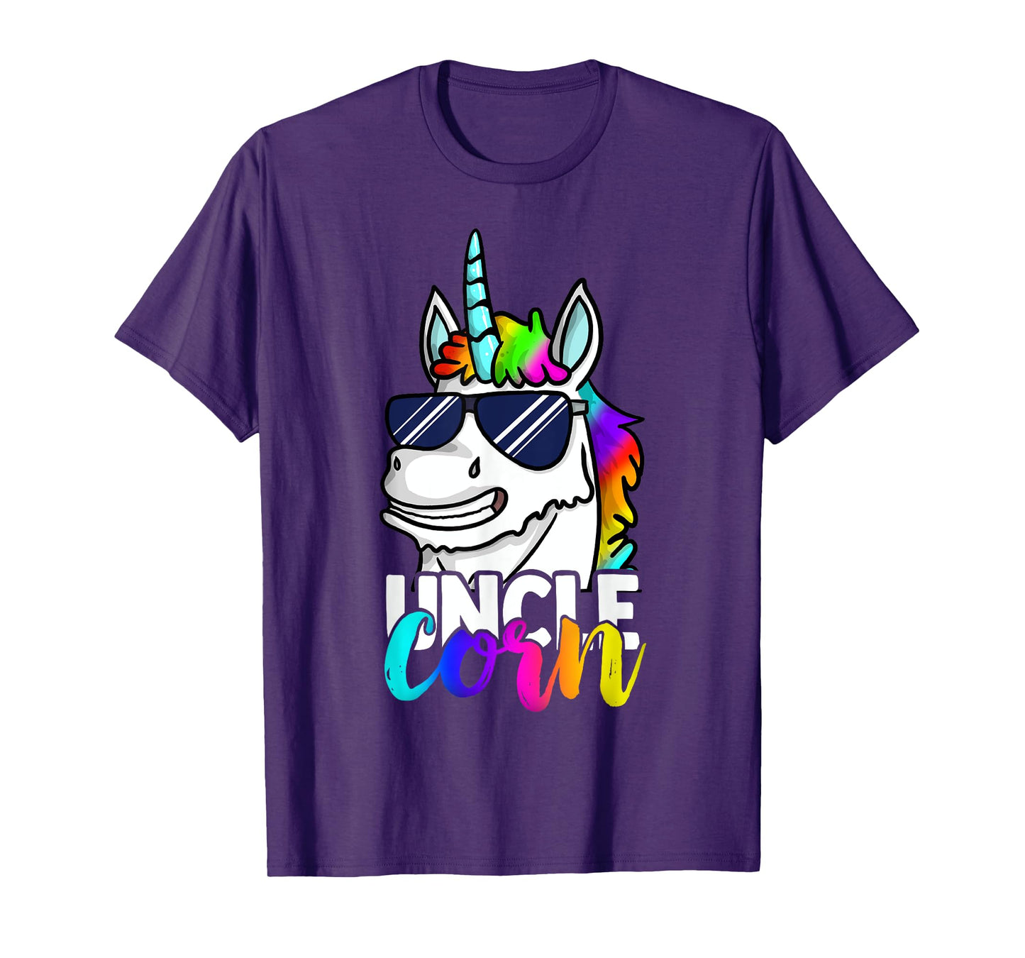 Funny Unclecorn Unicorn Uncle Mens Tee Cool Christmas Gift T-Shirt
