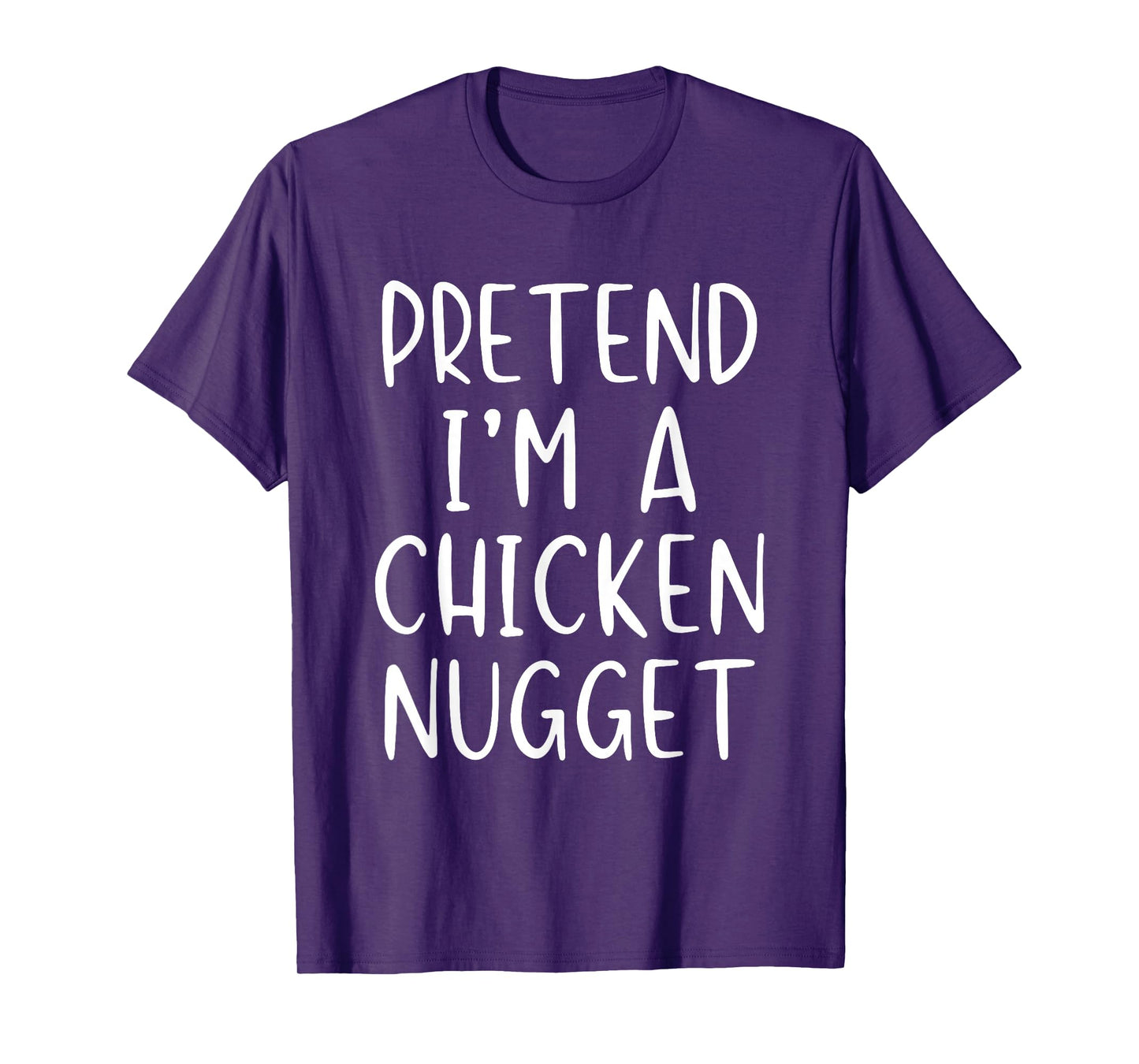 Pretend I'm A Chicken Nugget Costume Halloween Simple Kid T-Shirt