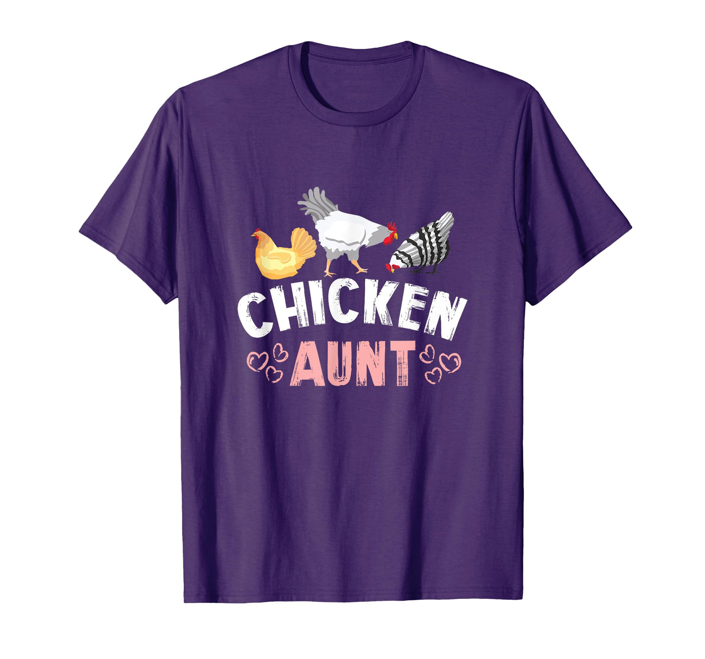 Chicken Aunt Auntie Farm T-Shirt