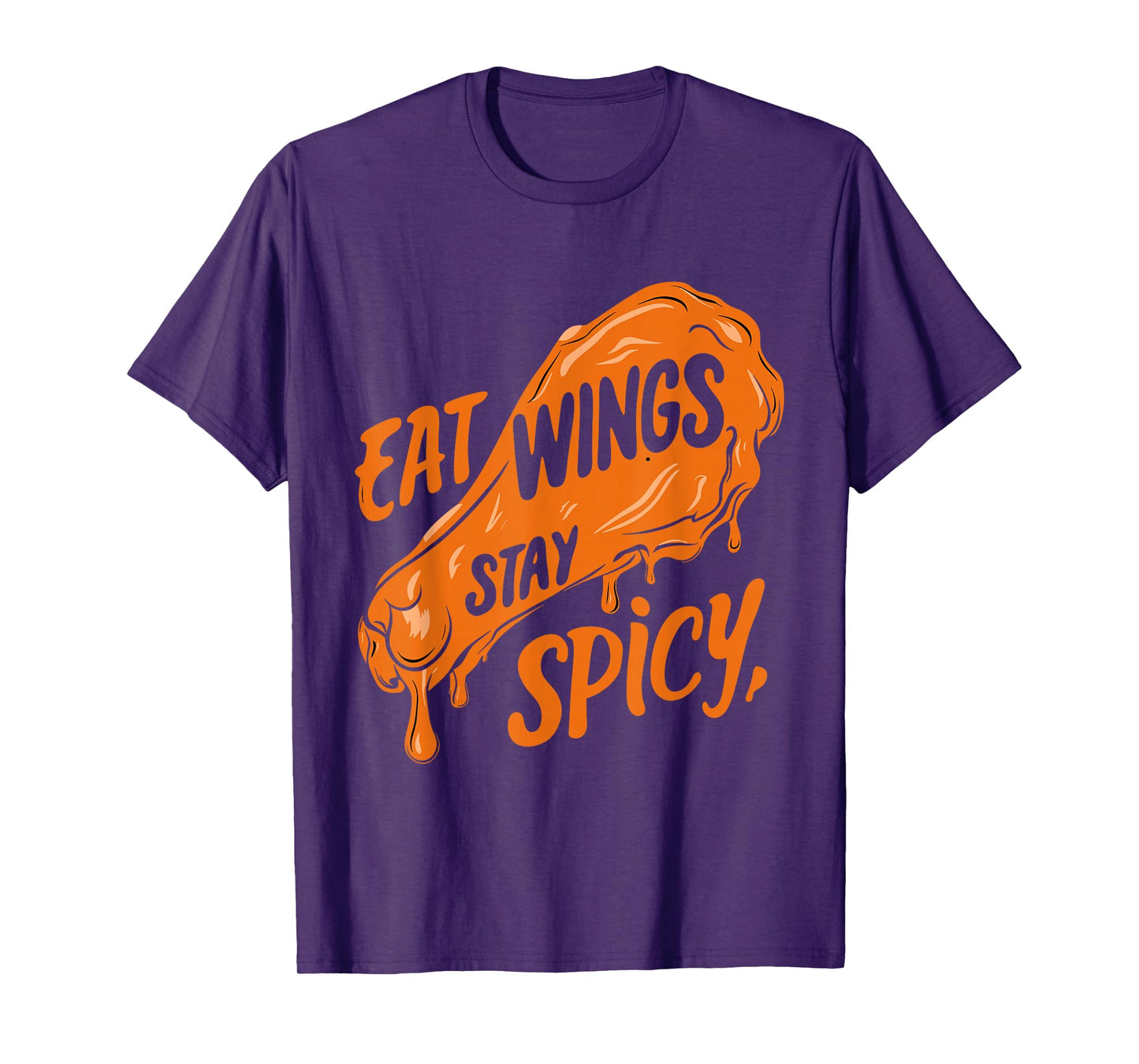 Chicken Wings Wing Hot Cooked Chicken Fast Food T-Shirt