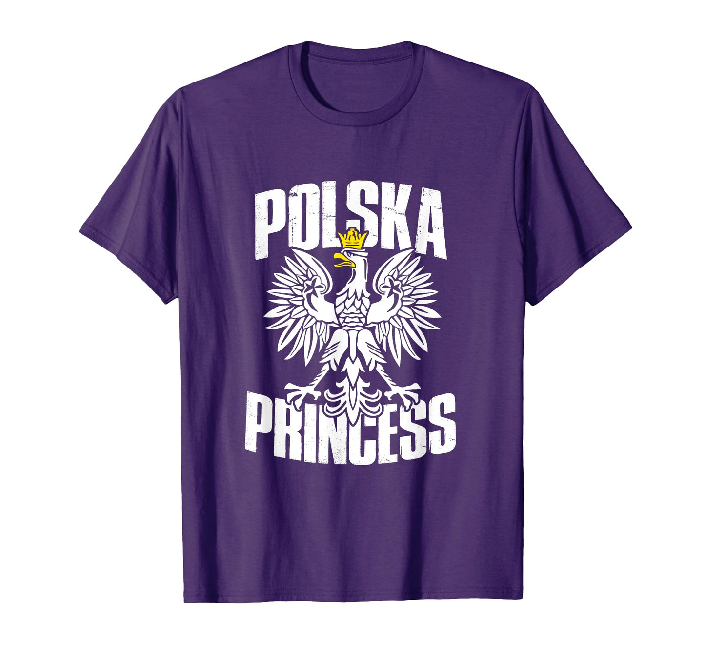 Polska Princess Retro Vintage Eagle Polish Pride Poland T-Shirt