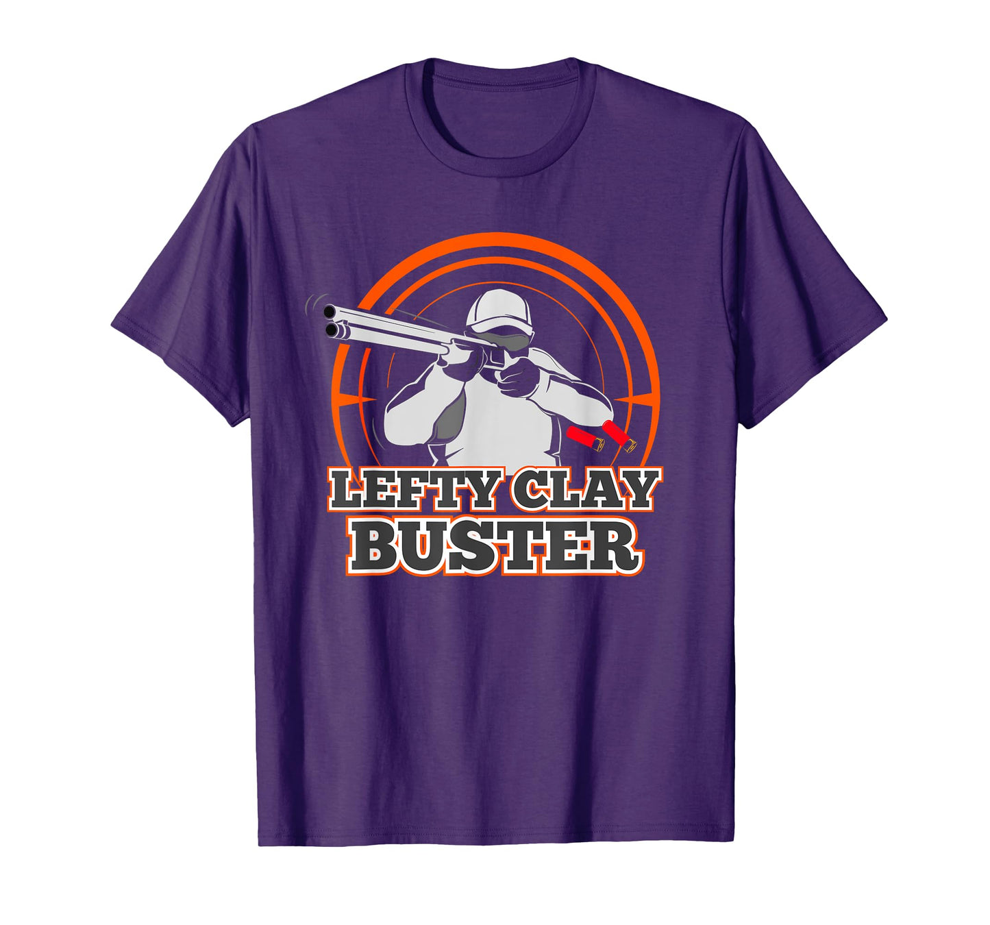 Lefty Clay Buster Skeet Shooting T Shirt Trap Shotgun Gift T-Shirt