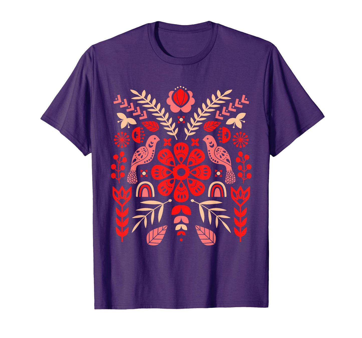 Ukrainian Birds | Vyshyvanka Style T-Shirt