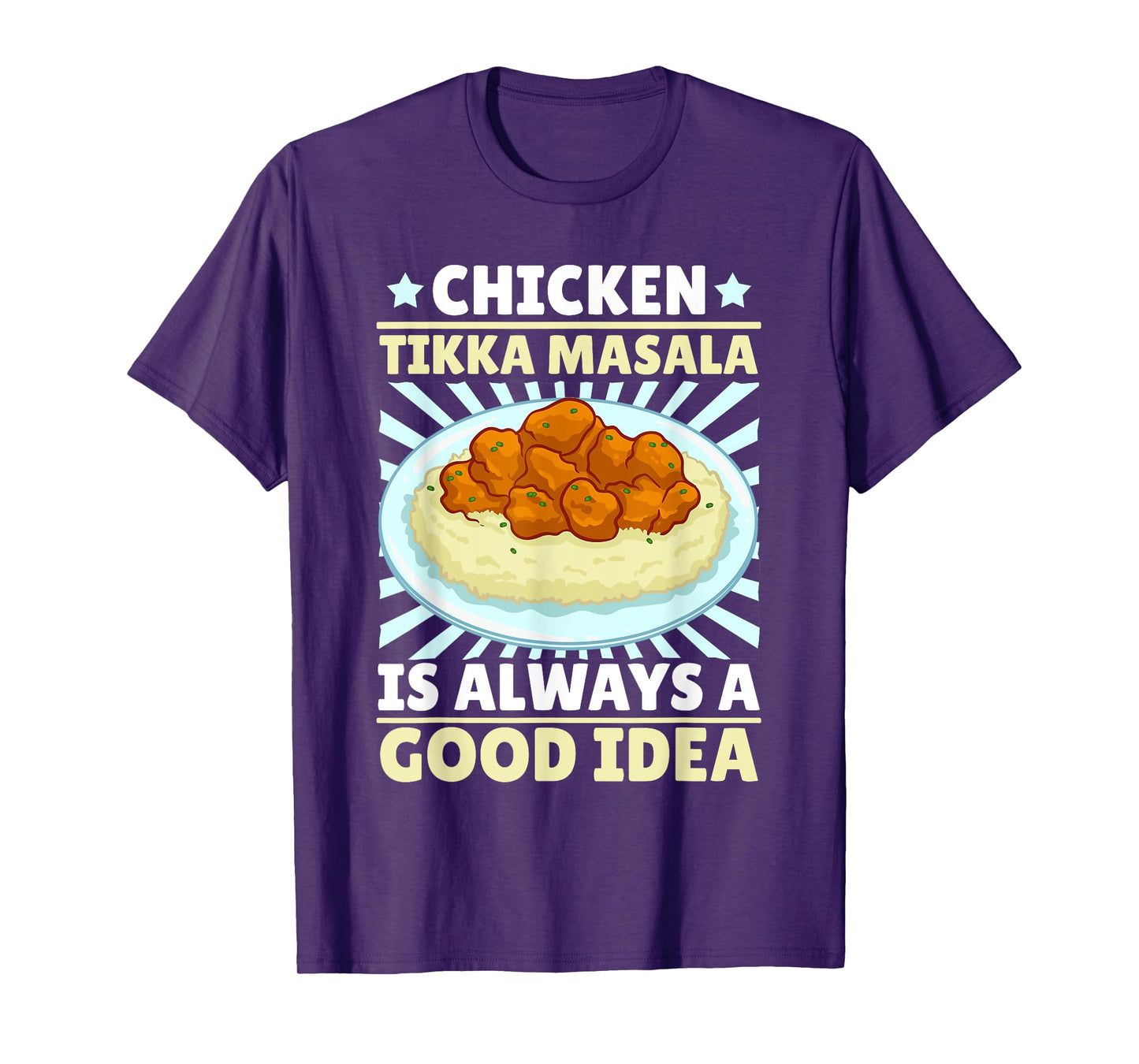 Chicken Tikka Masala Food Indian Recipe T-Shirt