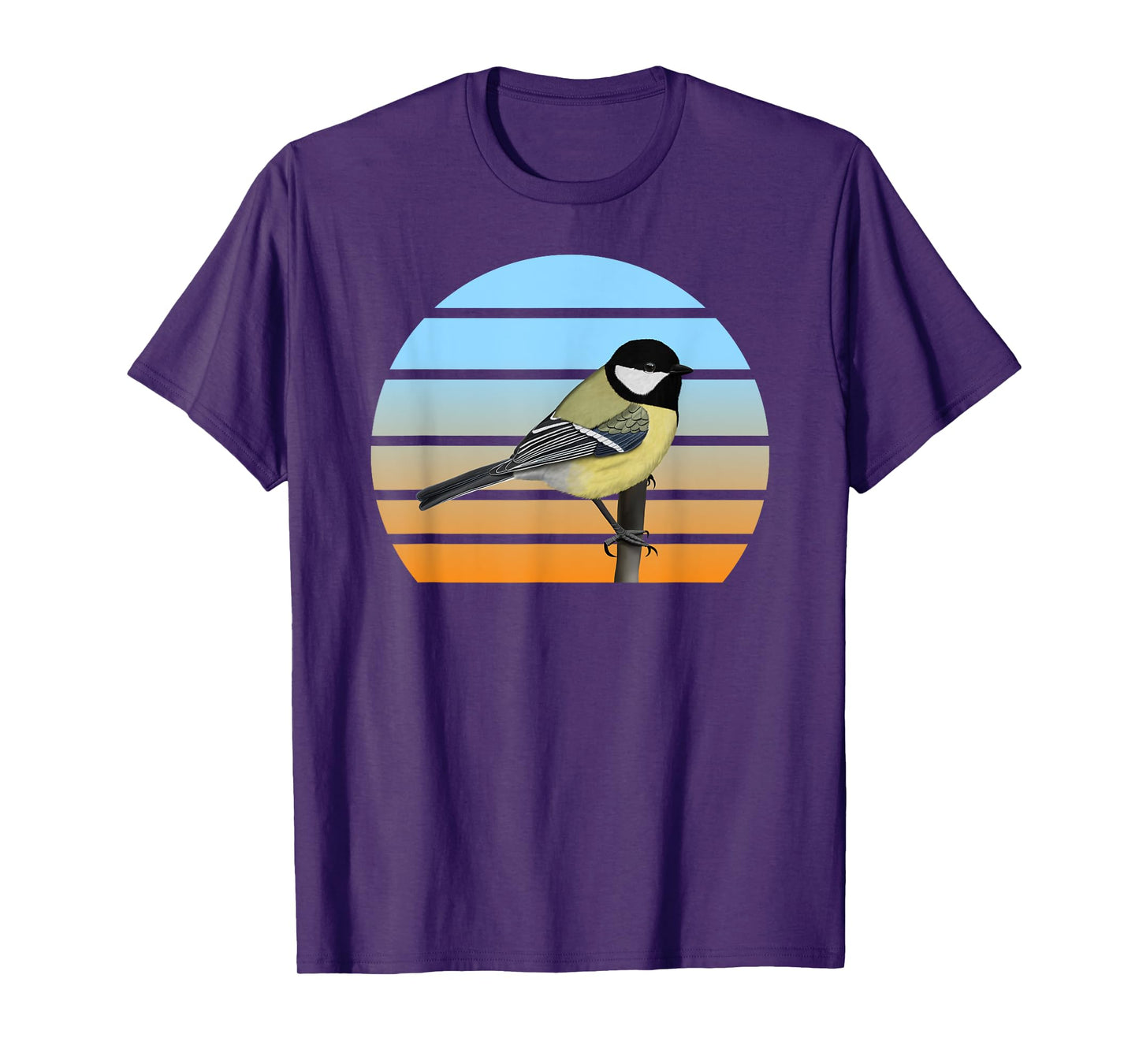 Chickadee Bird Birdlover Birdwatcher Animal Biologist Birder T-Shirt