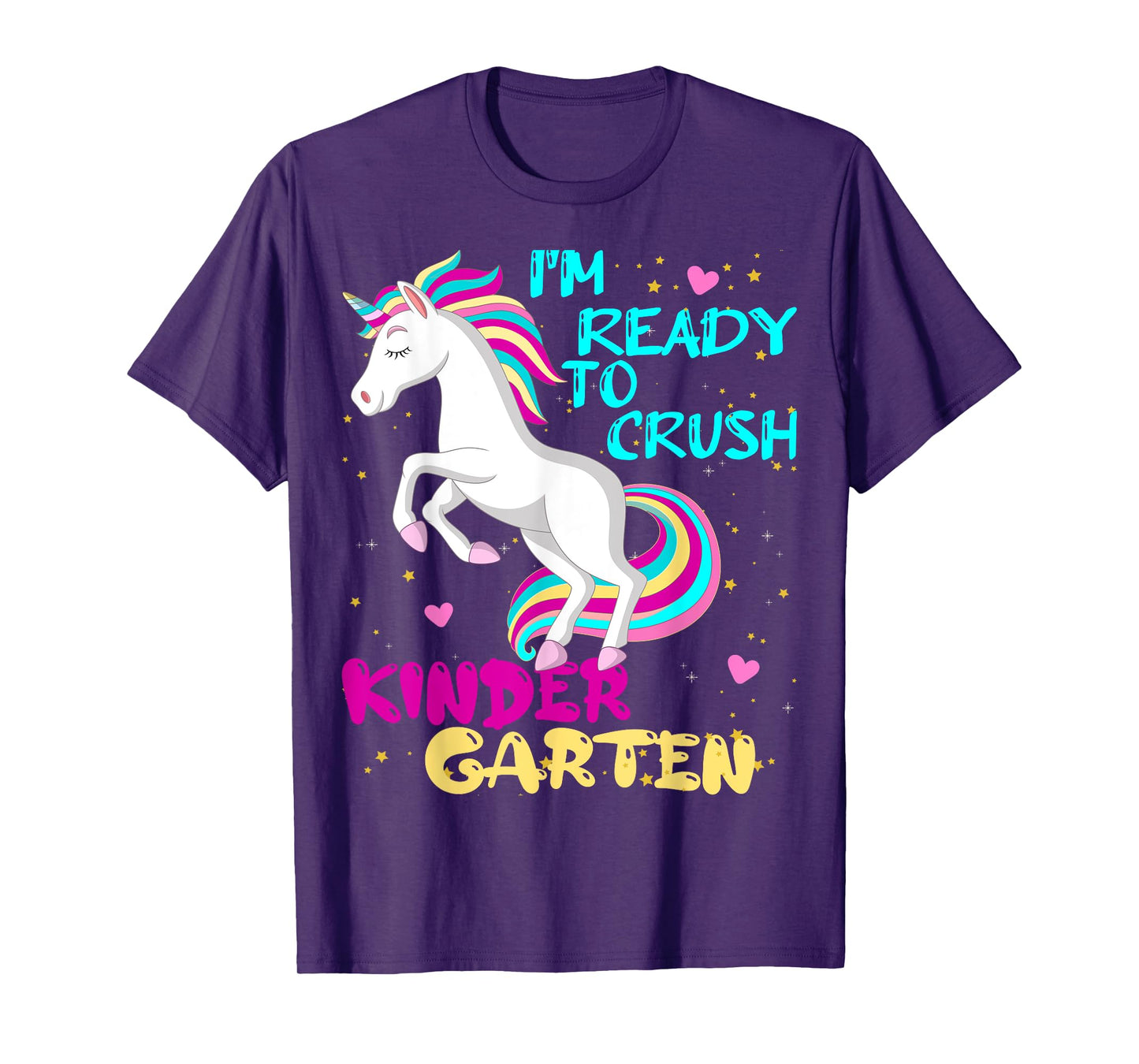 I'm Ready To Crush First Day Of Kindergarten Here I Come Kid T-Shirt