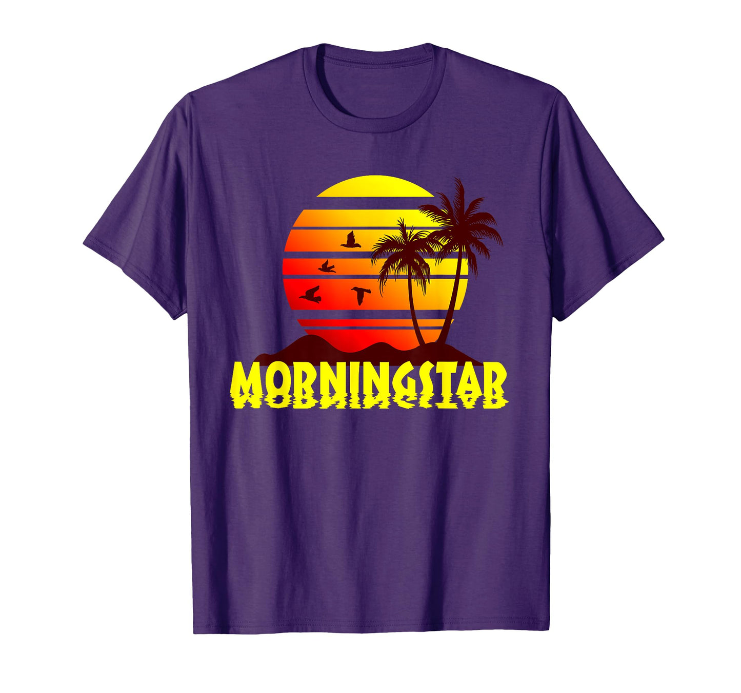 MORNINGSTAR Beach Sunset Vacation Souvenir Shirt