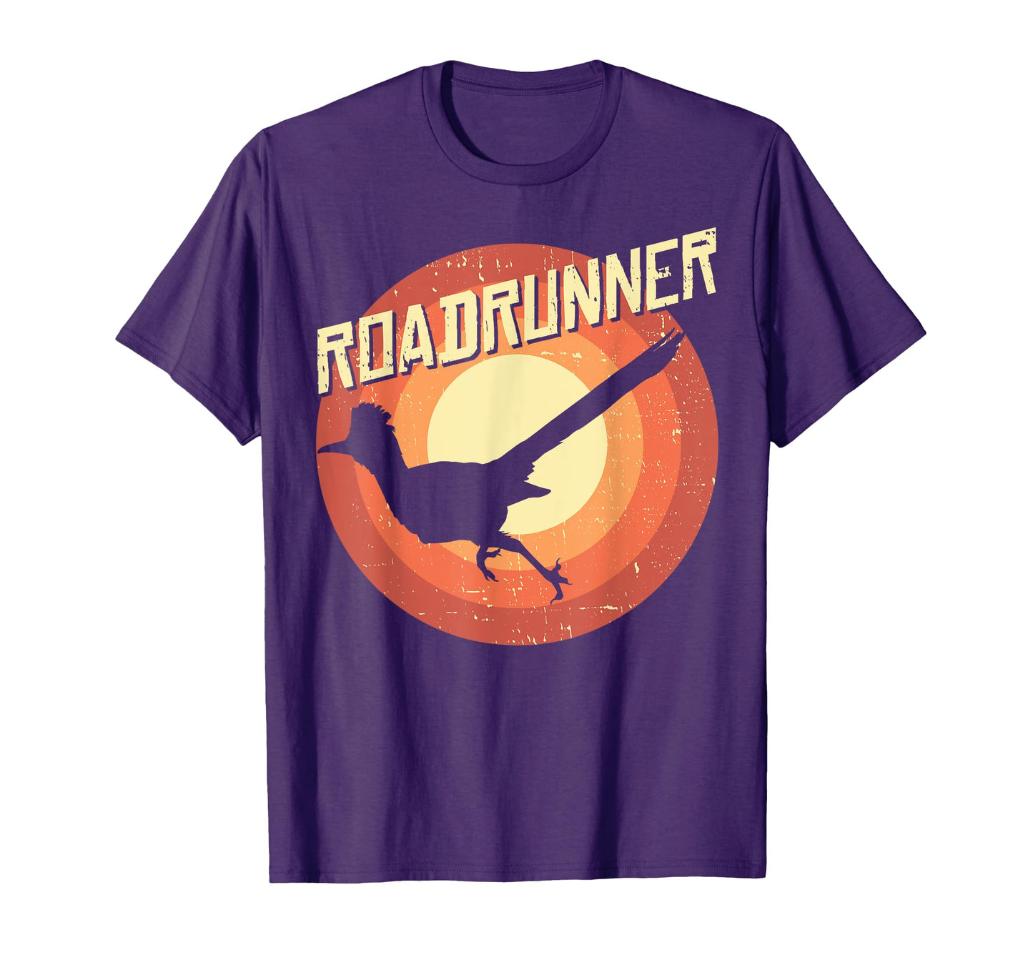Roadrunner Lover Vintage Distressed Retro T-Shirt