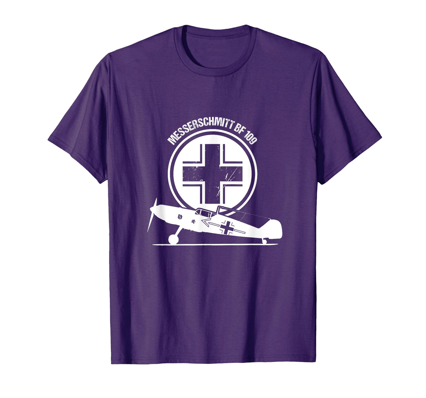Vintage Luftwaffe Messerschmitt BF Pilot Gift Warbird ME 109 T-Shirt