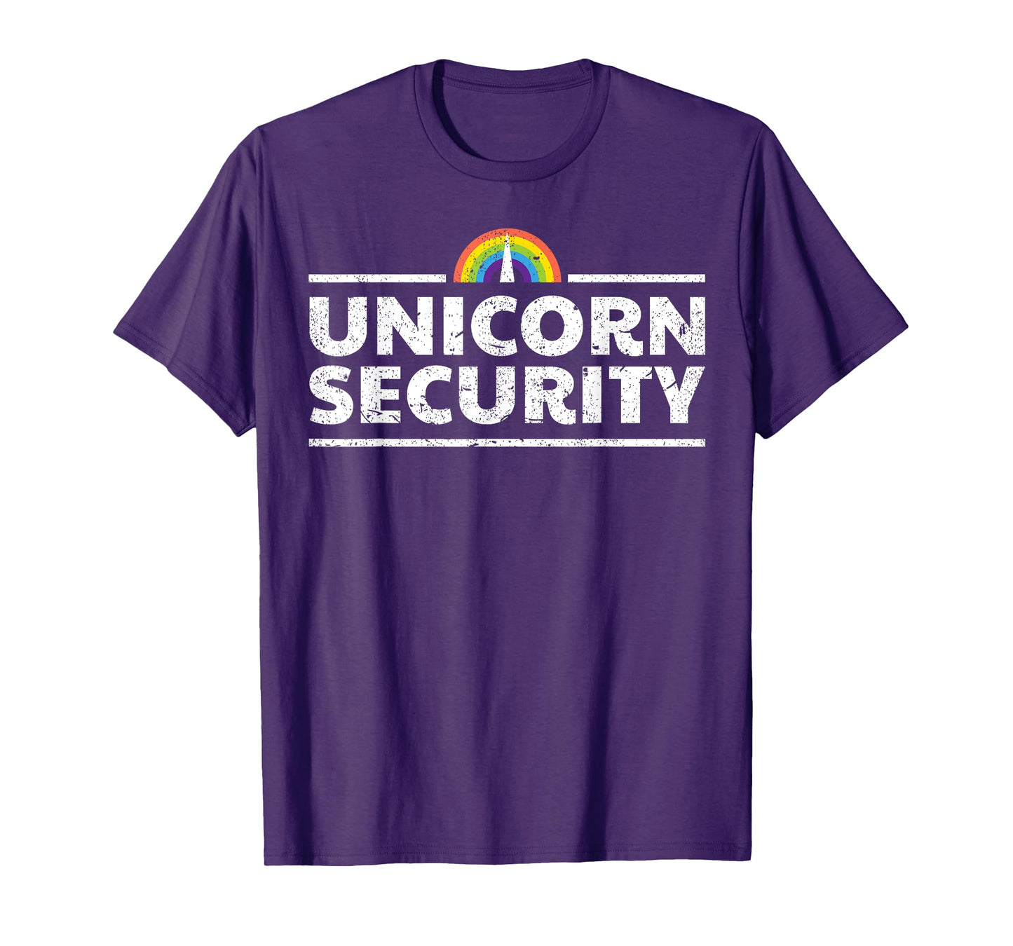Unicorn Security Funny Cute Police Halloween Costume T-Shirt