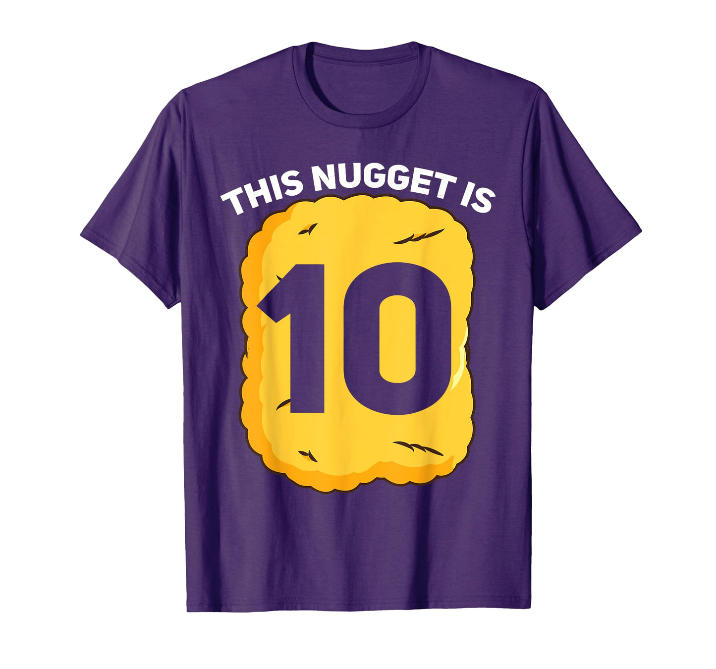 10 Year Old Chicken Nugget Birthday Party T-Shirt