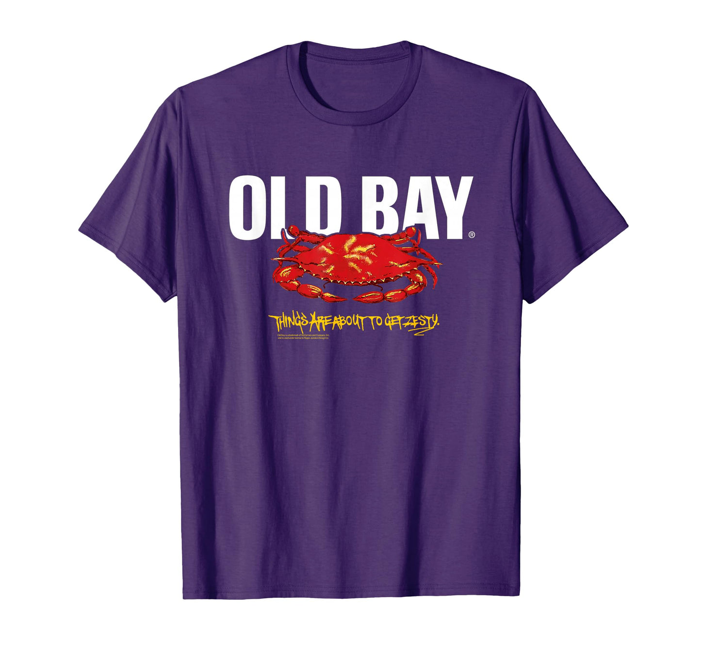 Old Bay Zesty Modern Crab Seafood Seasoning Foodie T-Shirt