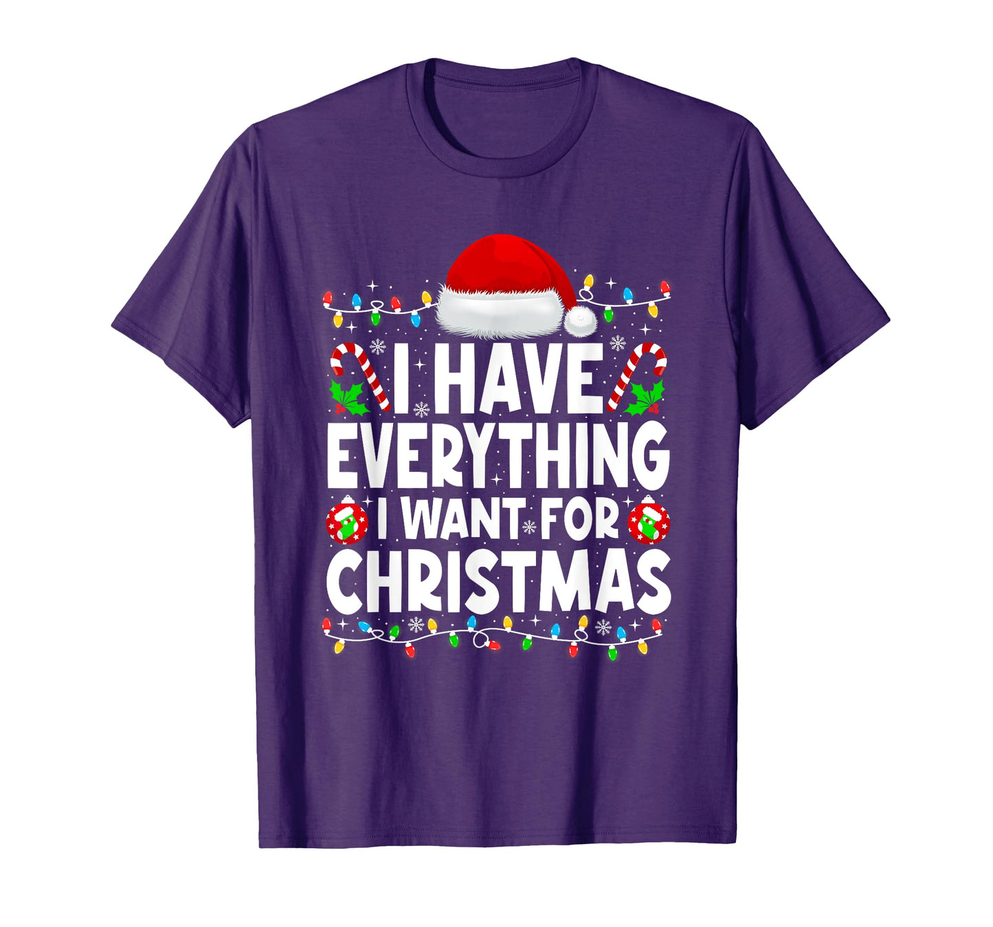 Christmas Couples I Have Everything I Want For Christmas T-Shirt