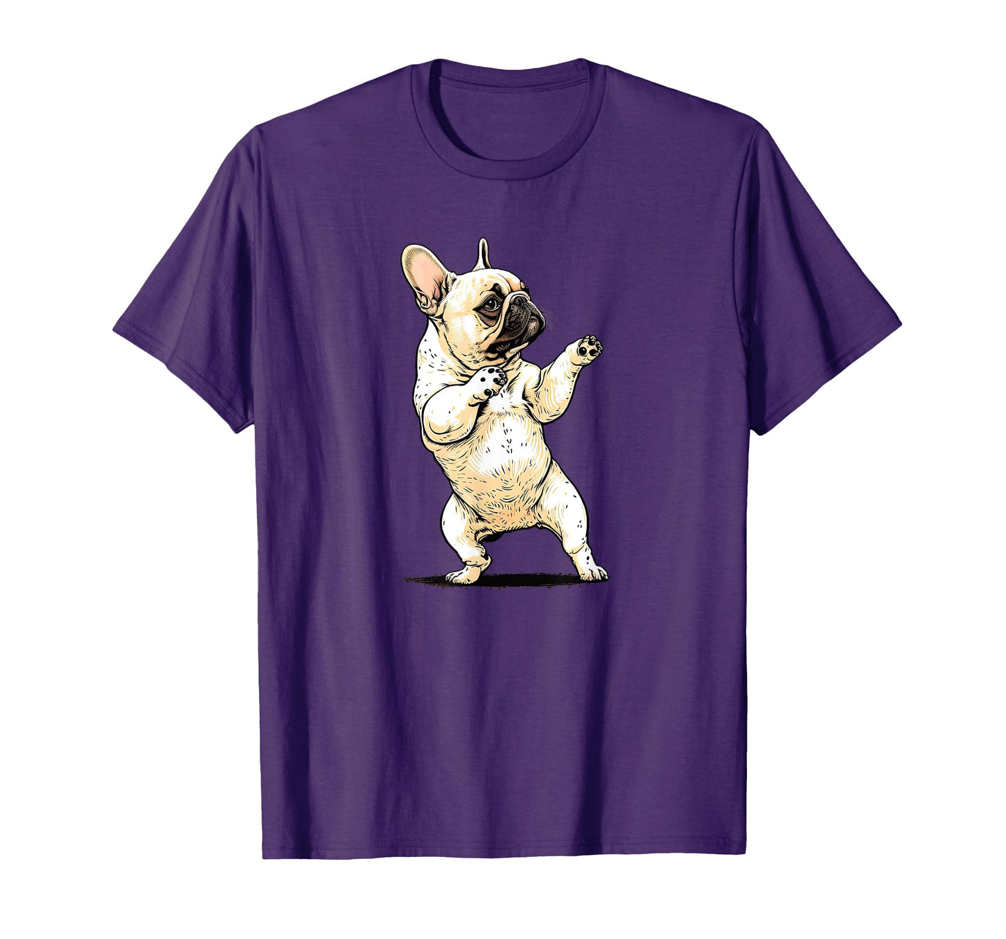 Funny French Bulldog Frenchie Dancing Dabbing The Dab T-Shirt for Men Women Girls Kids