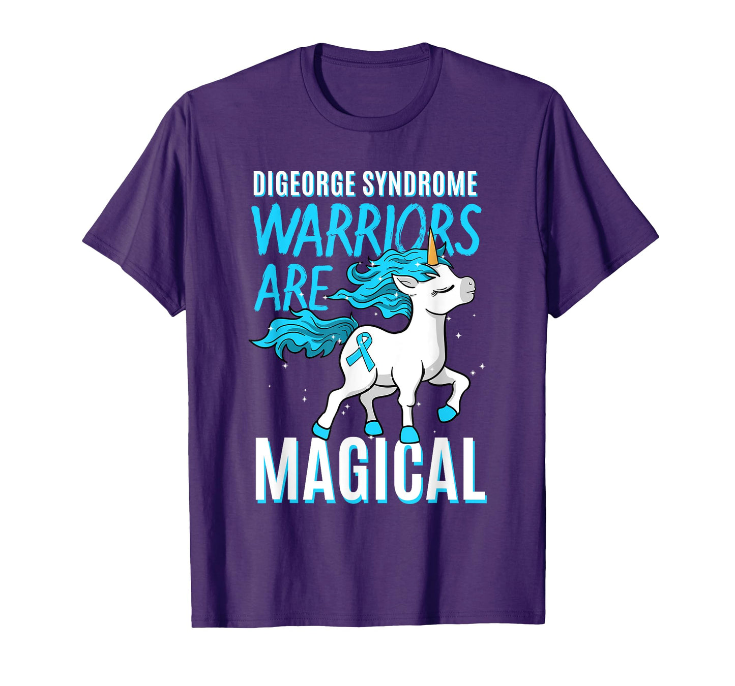 Digeorge Syndrome Awareness 22q11.2 Deletion Unicorn Lover T-Shirt