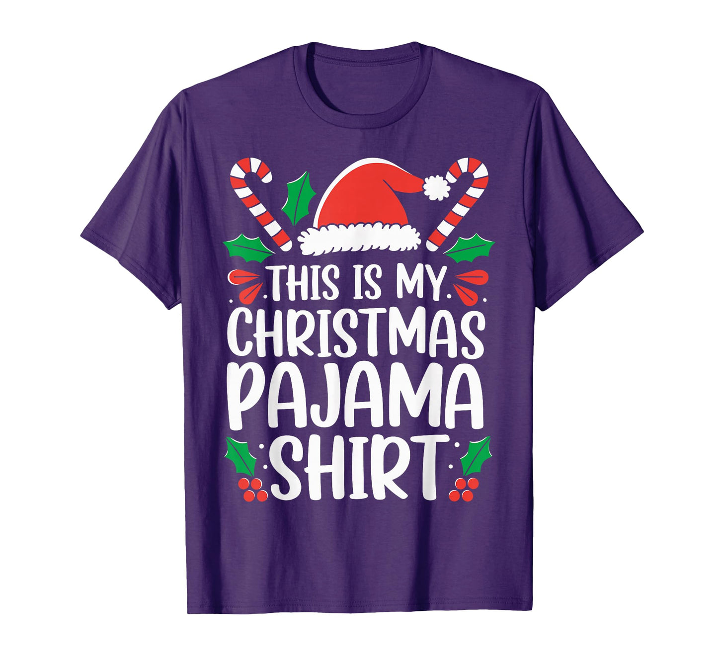 This Is My Christmas Pajama Xmas PJs T-Shirt