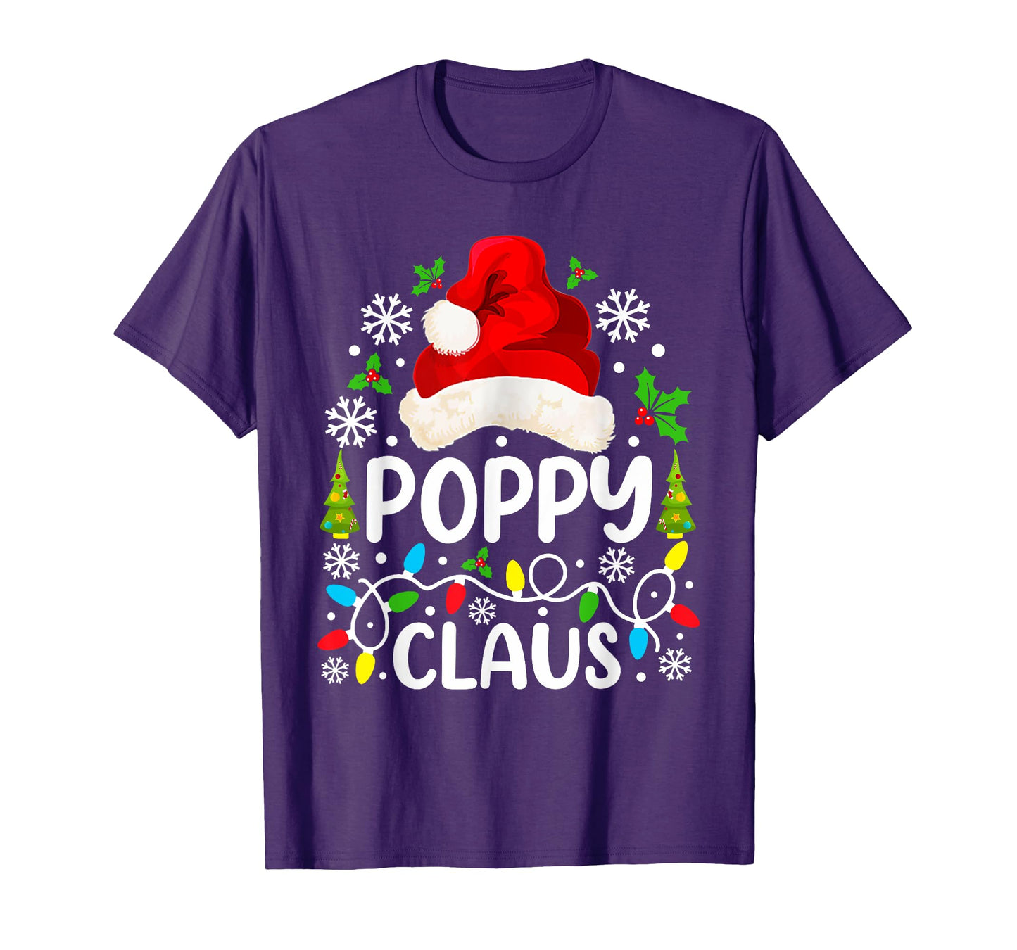 Poppy Claus Funny Christmas Family Matching T-Shirt