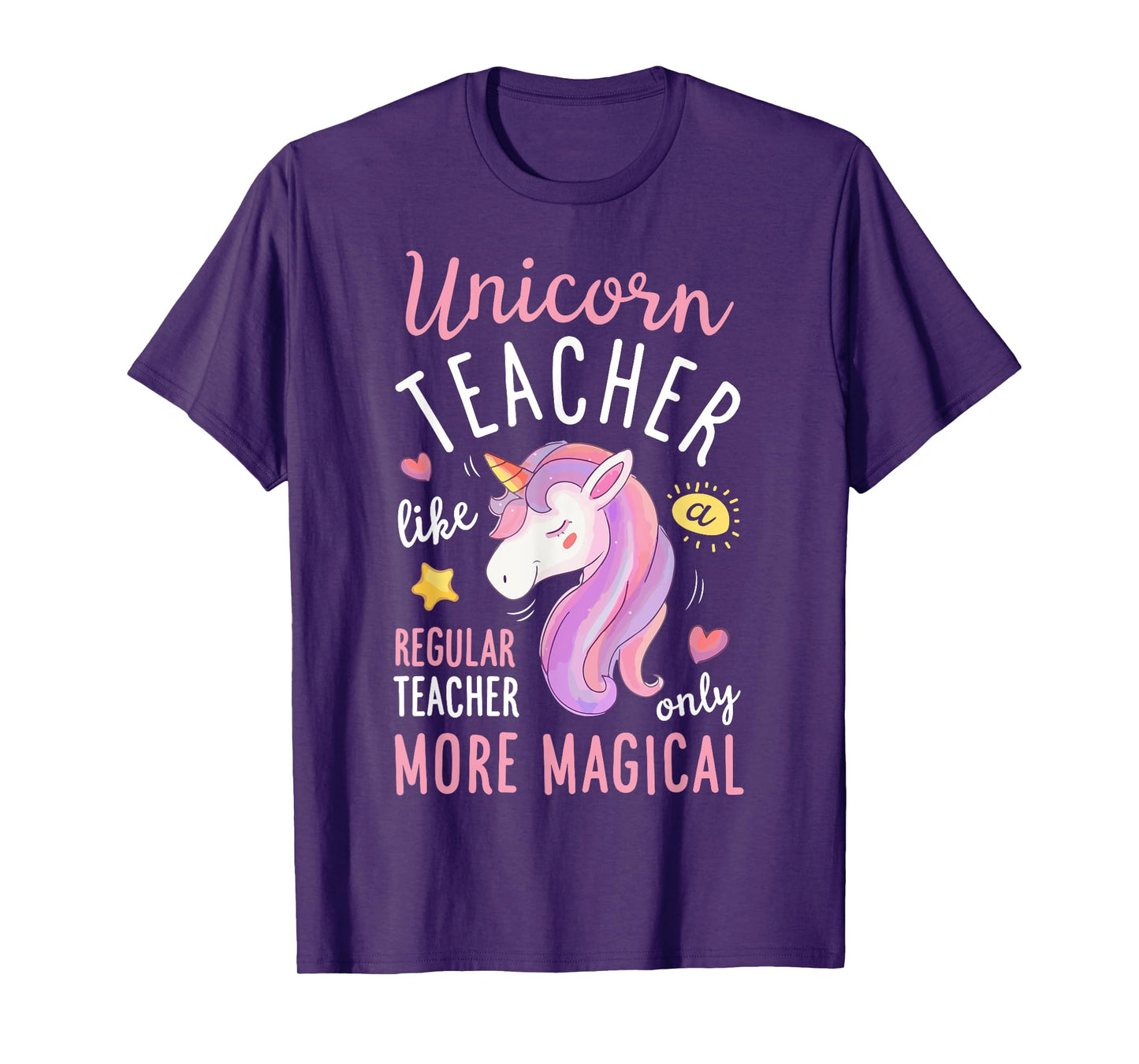Unicorn Teacher Funny Women Teachers Back To School Gifts T-Shirt