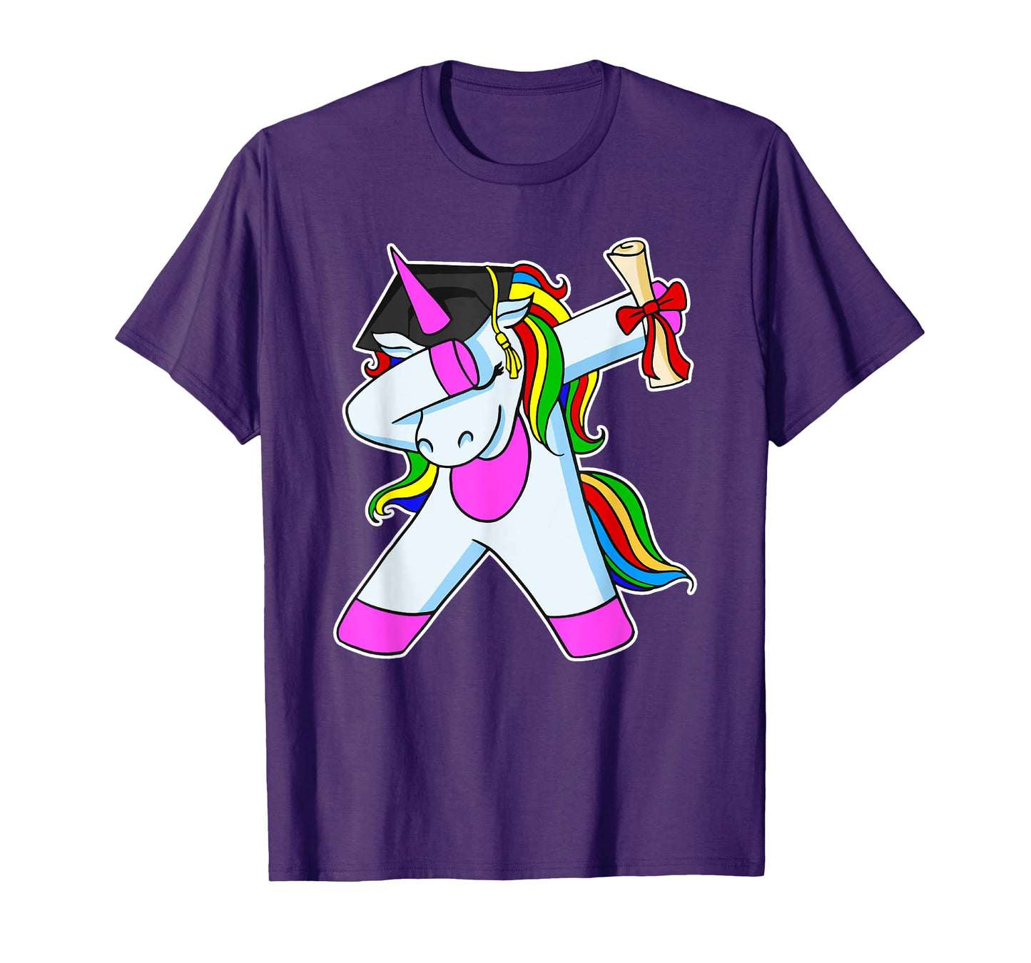 Graduation Unicorn Nursery College Primary School T-Shirt