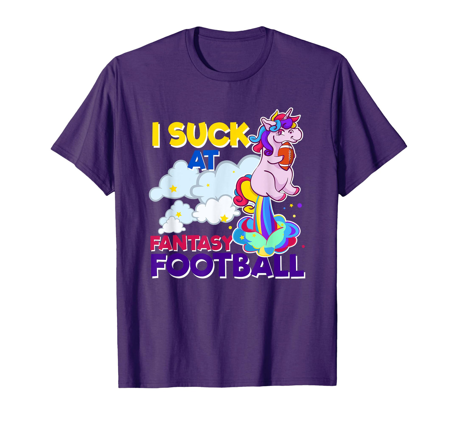 I Suck At Fantasy Football Funny Gift T-Shirt