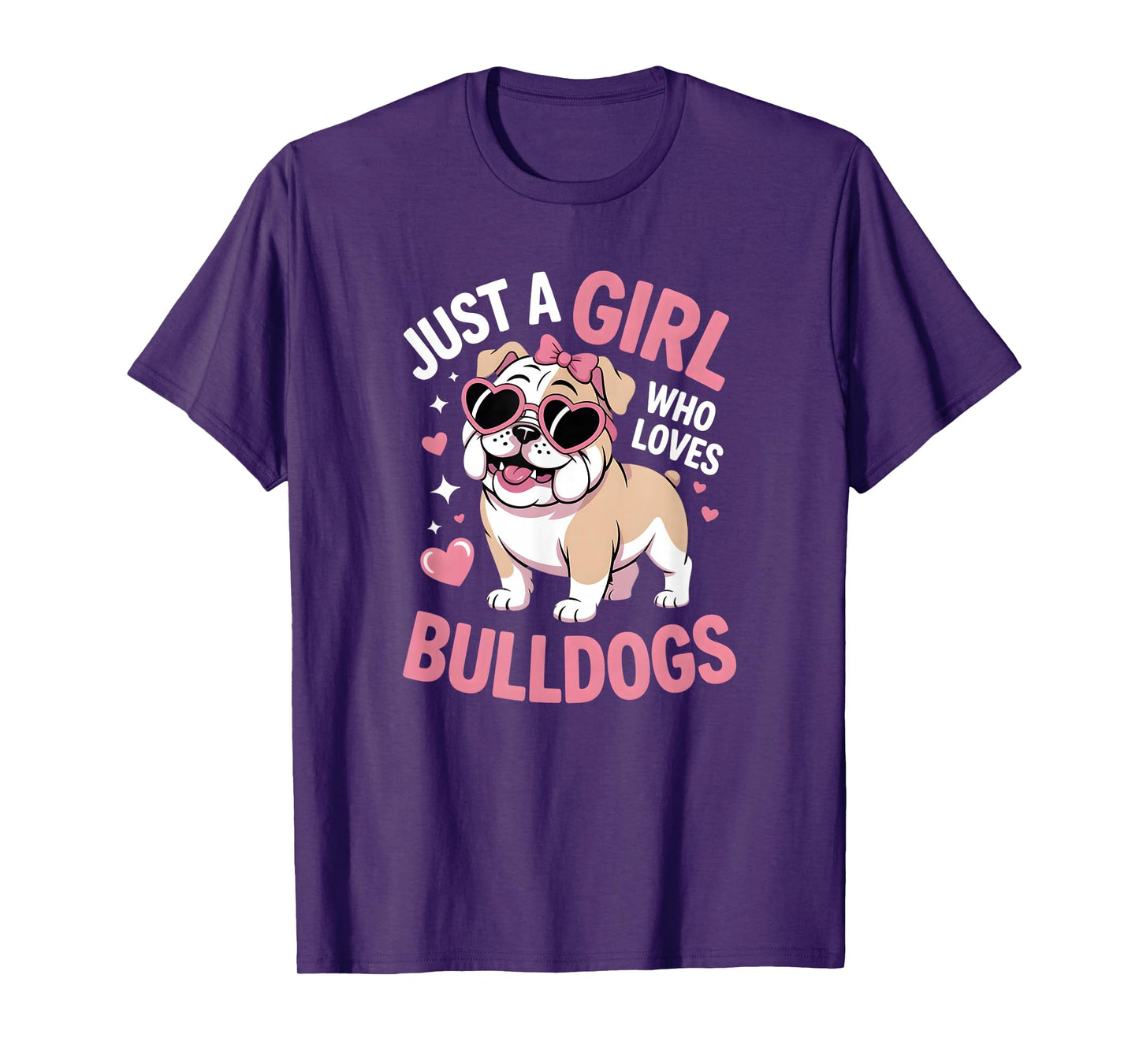 Girls Bulldog T-Shirt