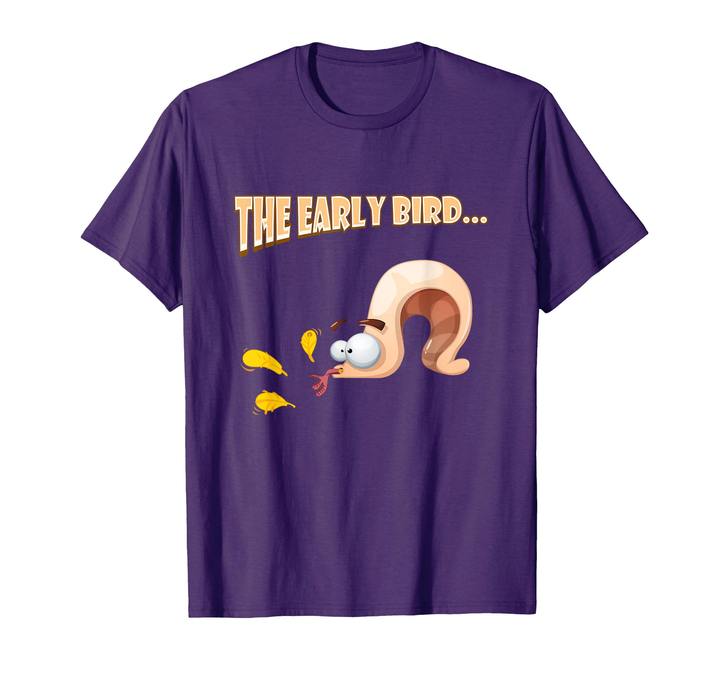 Early Bird Gets The Worm / Early Worm Gets The Bird Funny T-Shirt