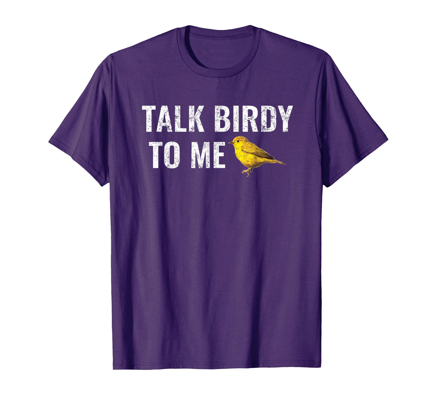 Vintage Funny Birdwatcher T-Shirt: Talk Birdy to Me T-Shirt
