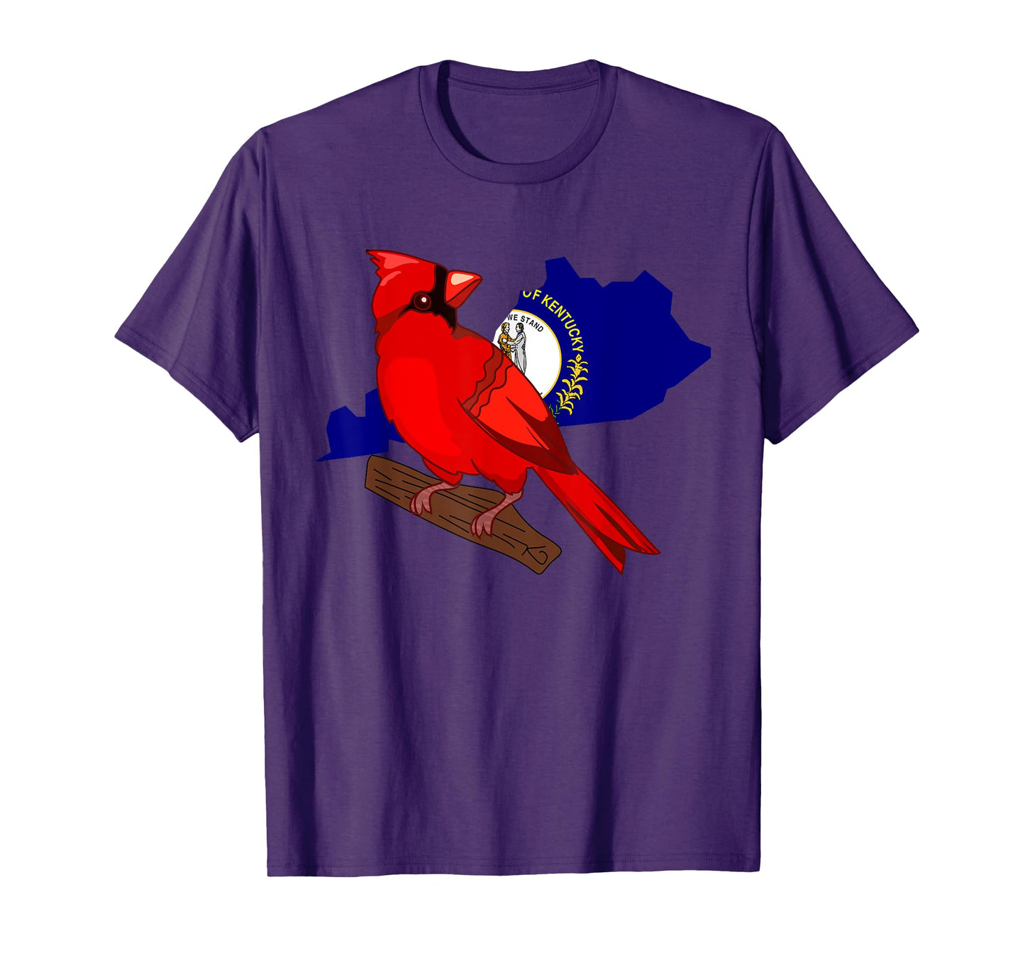 Kentucky Cardinal Bird State Symbols Pride T-Shirt