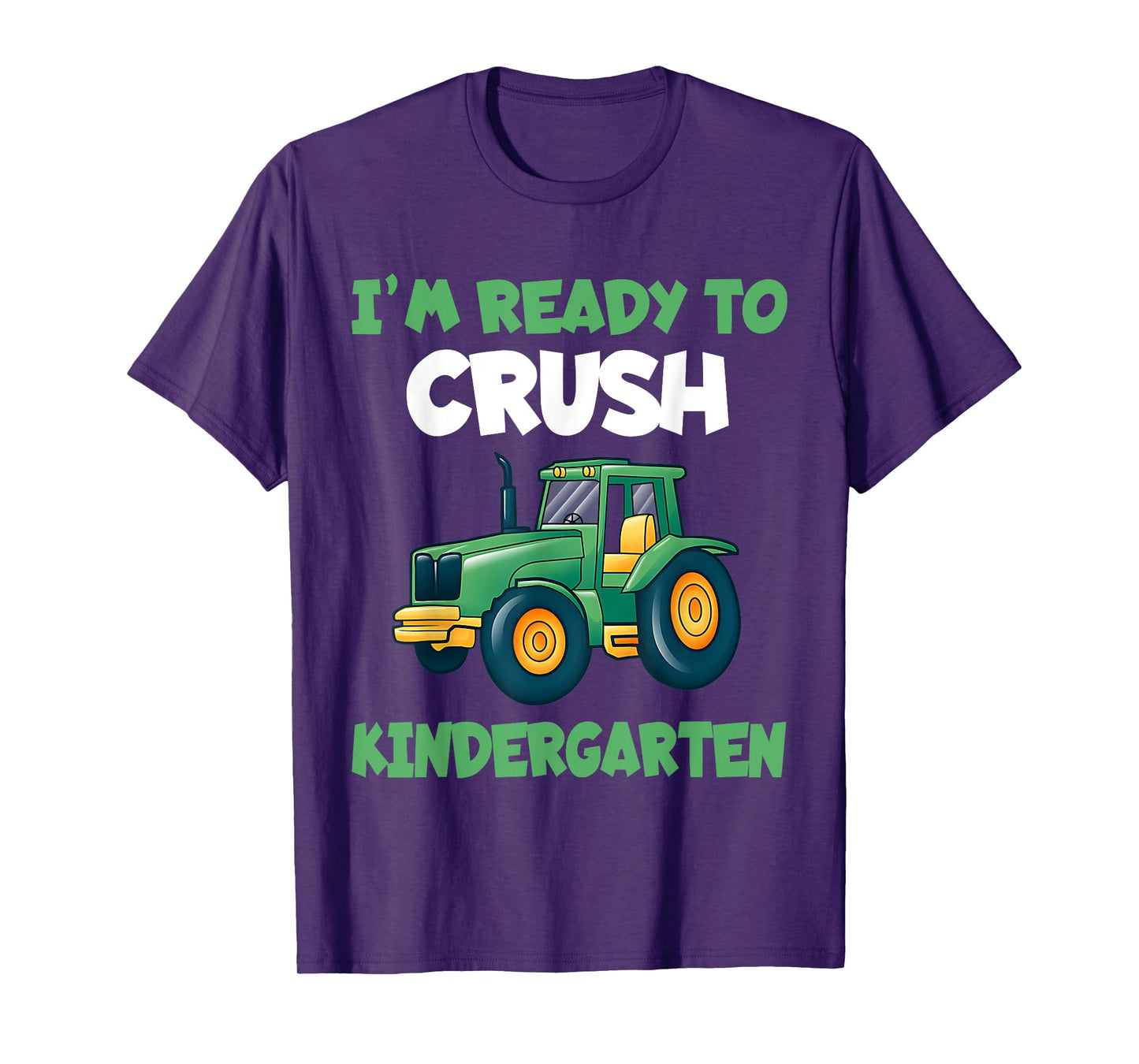 Kindergarten Kids Farm Back to School Shirt Tractors Gifts T-Shirt