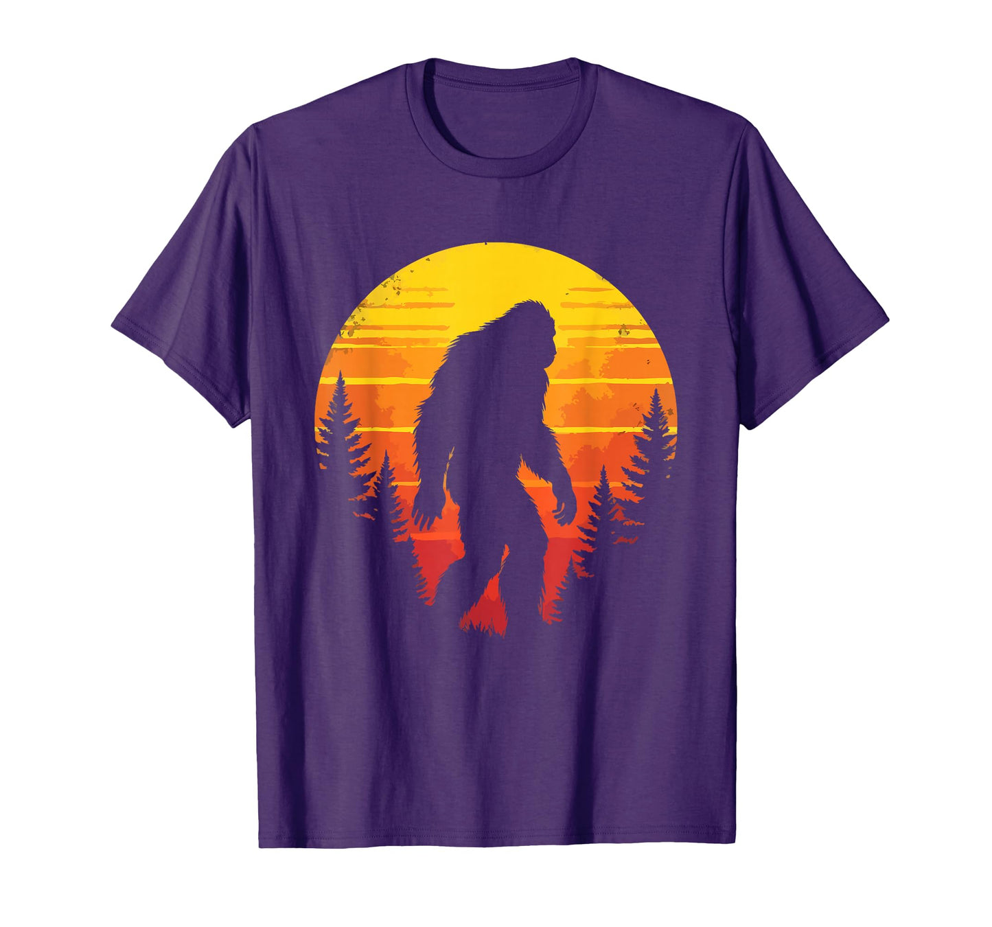 Bigfoot Cryptid & Retro Sasquatch T-Shirt