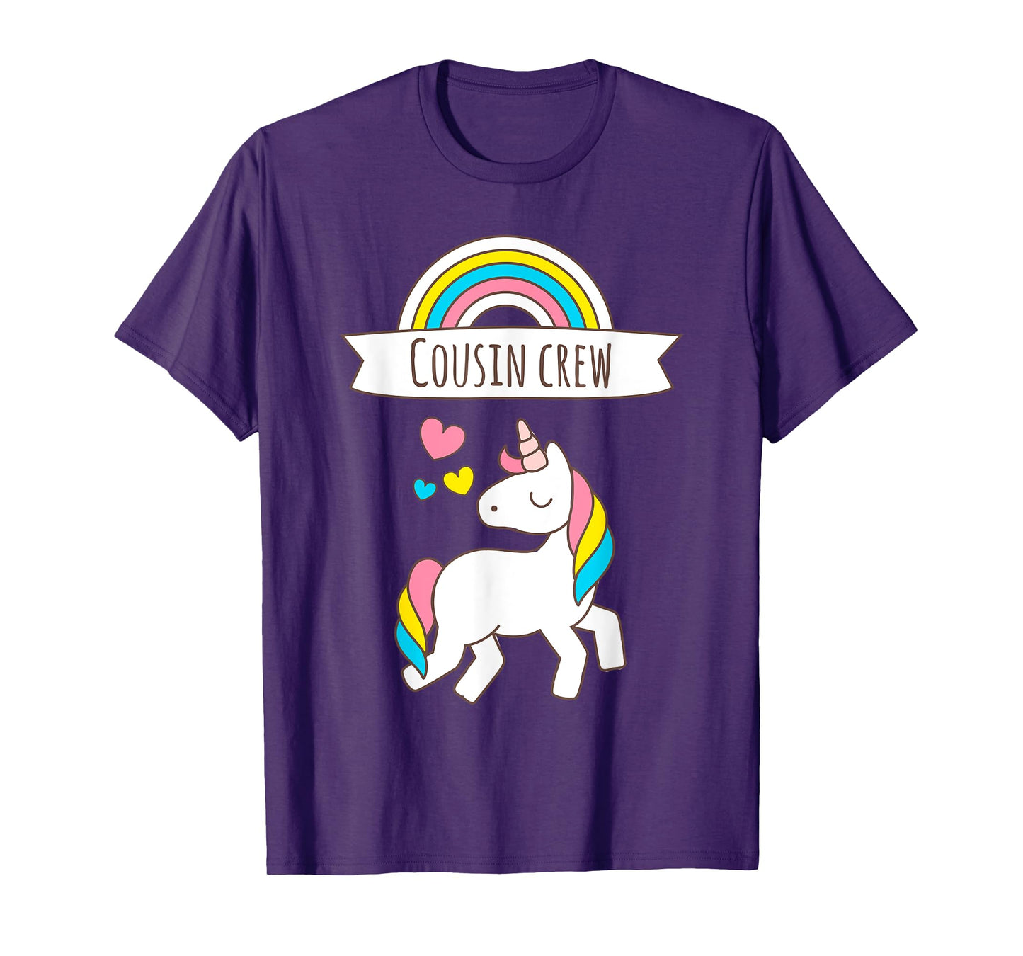 Crazy Cousin Crew Reunion Unicorn T Shirt Funny T-Shirt