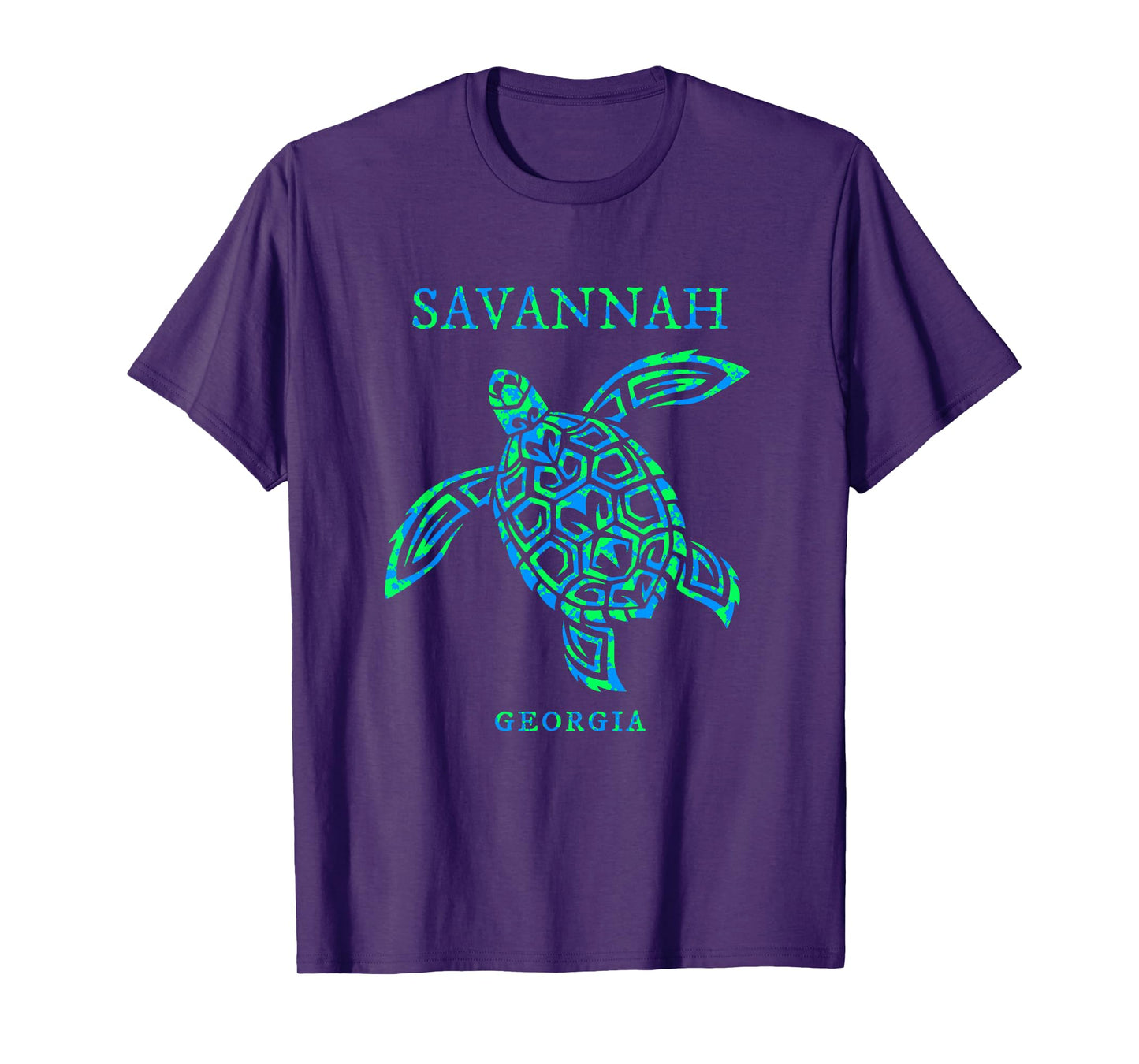 Savannah Georgia Sea Turtle Boys Girls Vacation Souvenir T-Shirt