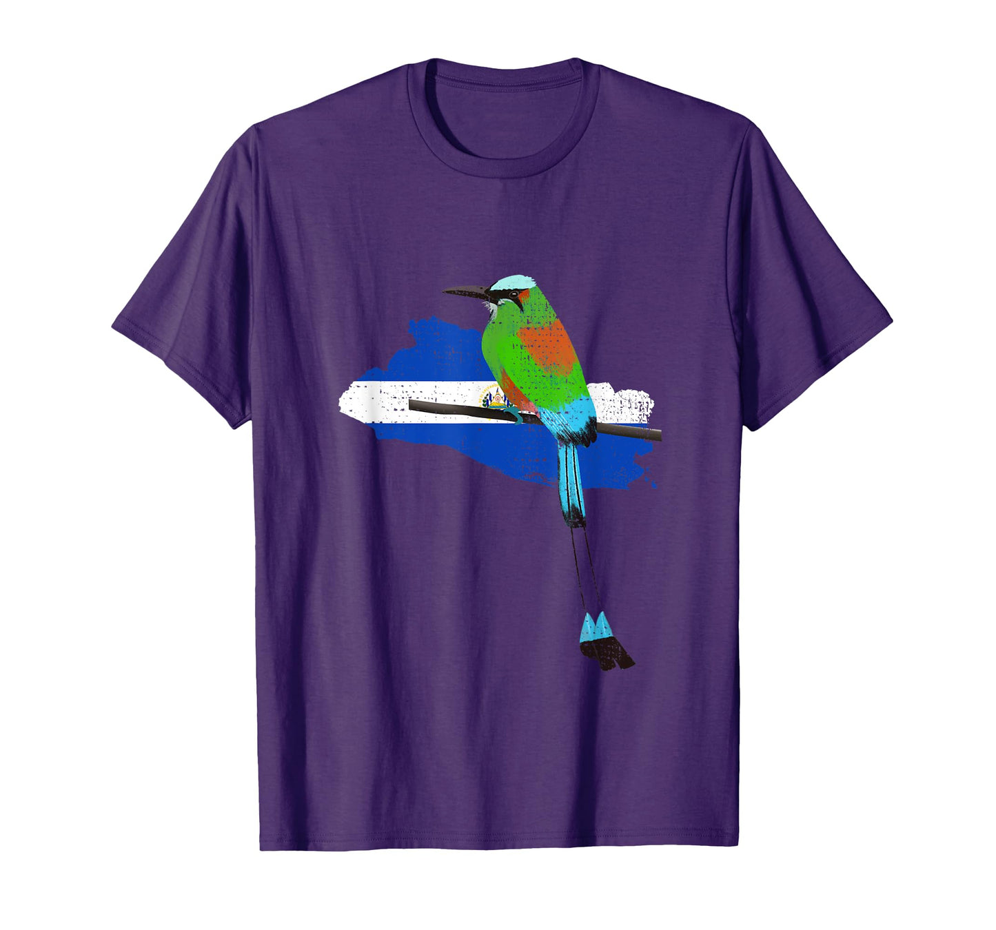 El Salvador Salvadoran Coat Salvadorian Gifts Torogoz Bird T-Shirt