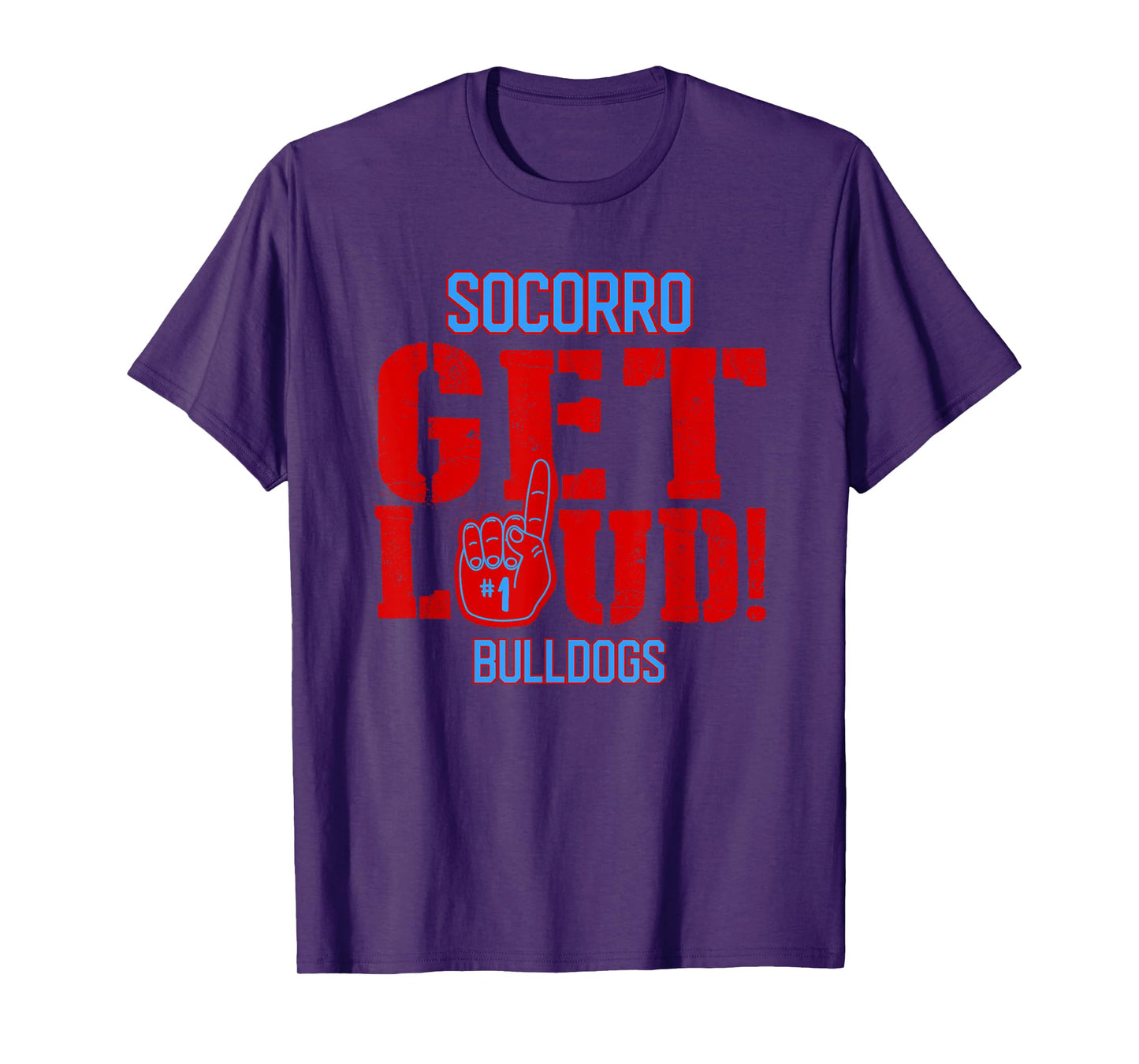 Socorro High School GET LOUD Bulldogs T-Shirt