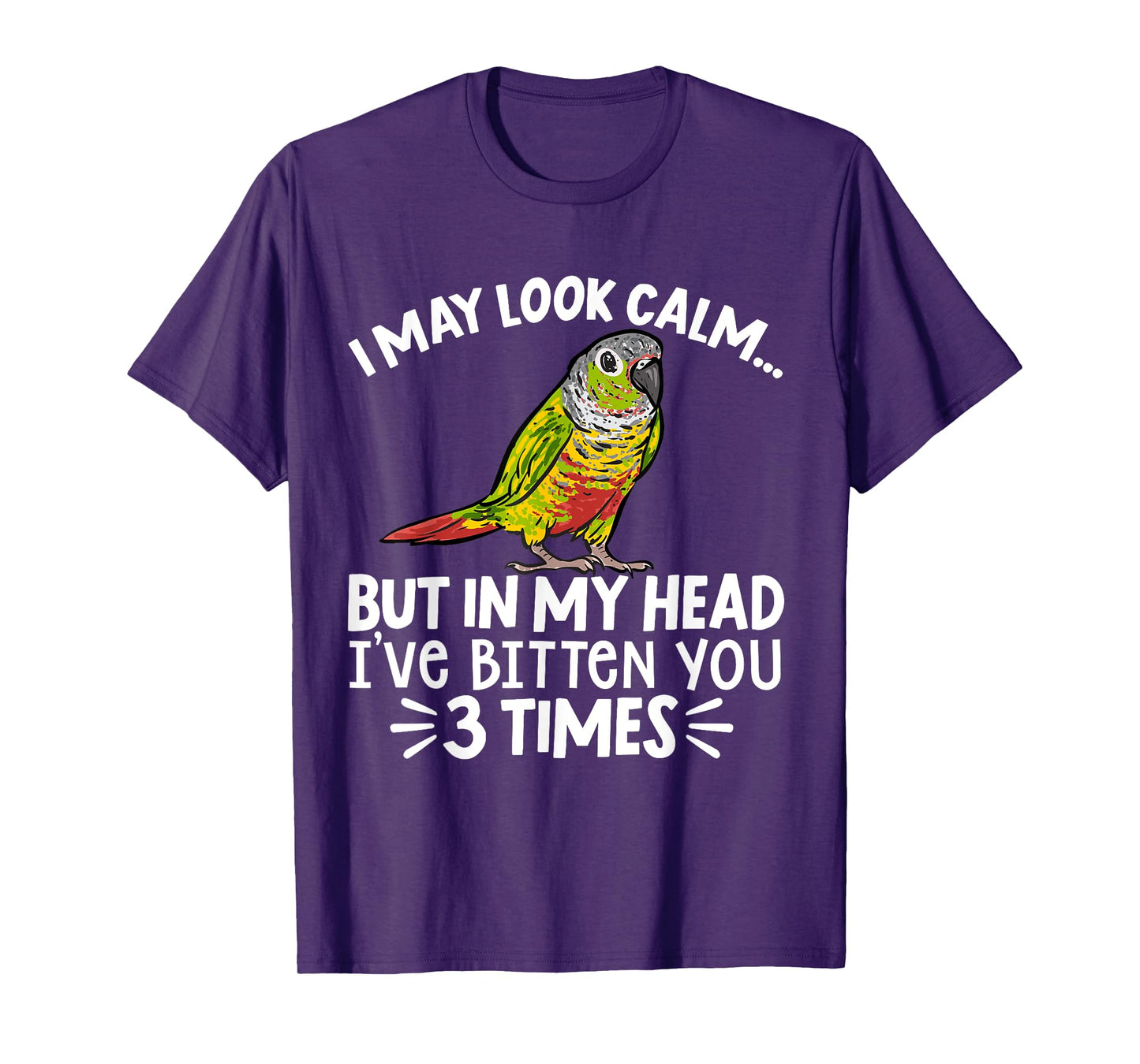 Green Cheek Conure Parrot Bird Conure T-Shirt