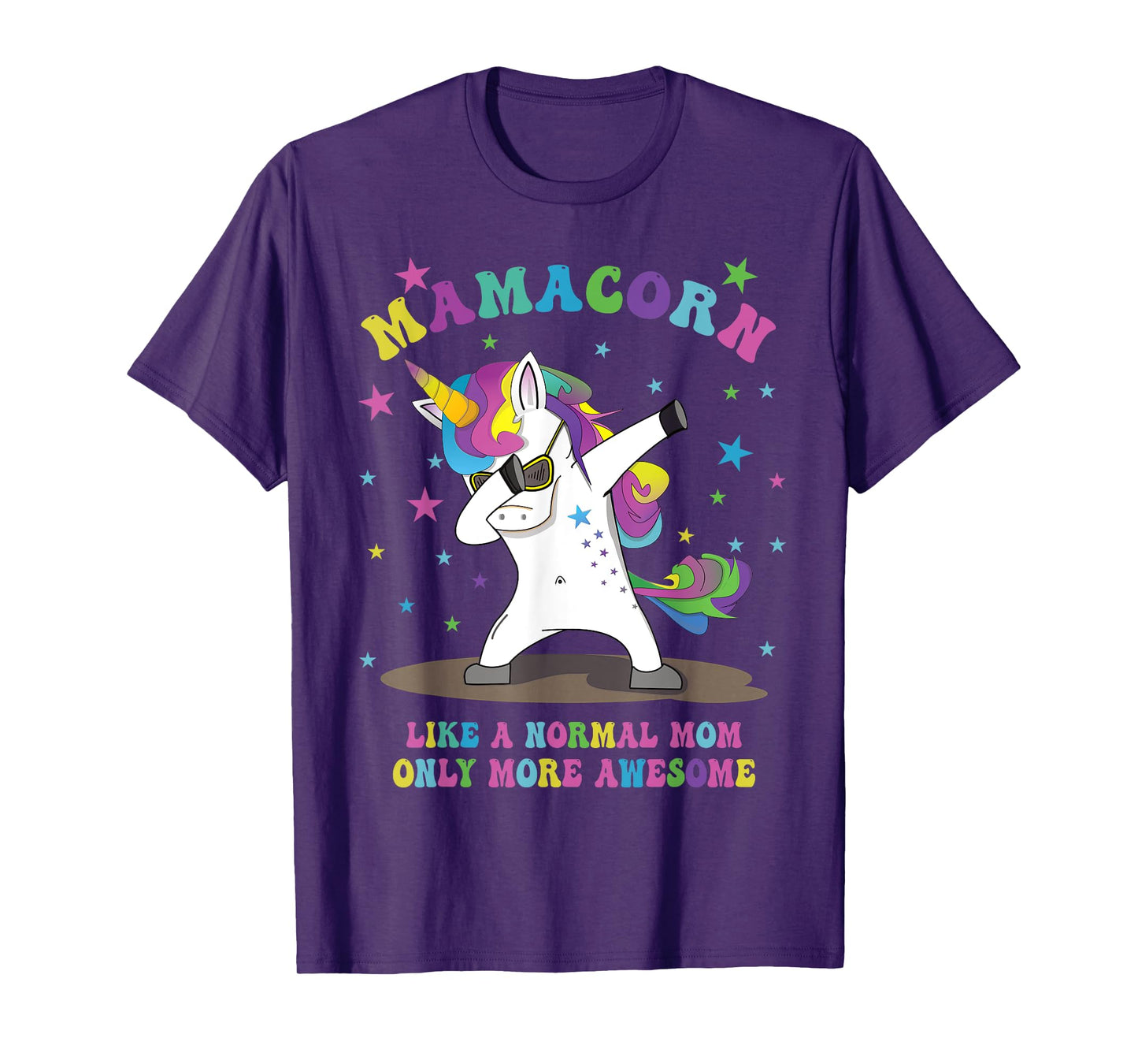 Funny Mamacorn Dabbing Unicorn Mother´s Day Mother Mom T-Shirt