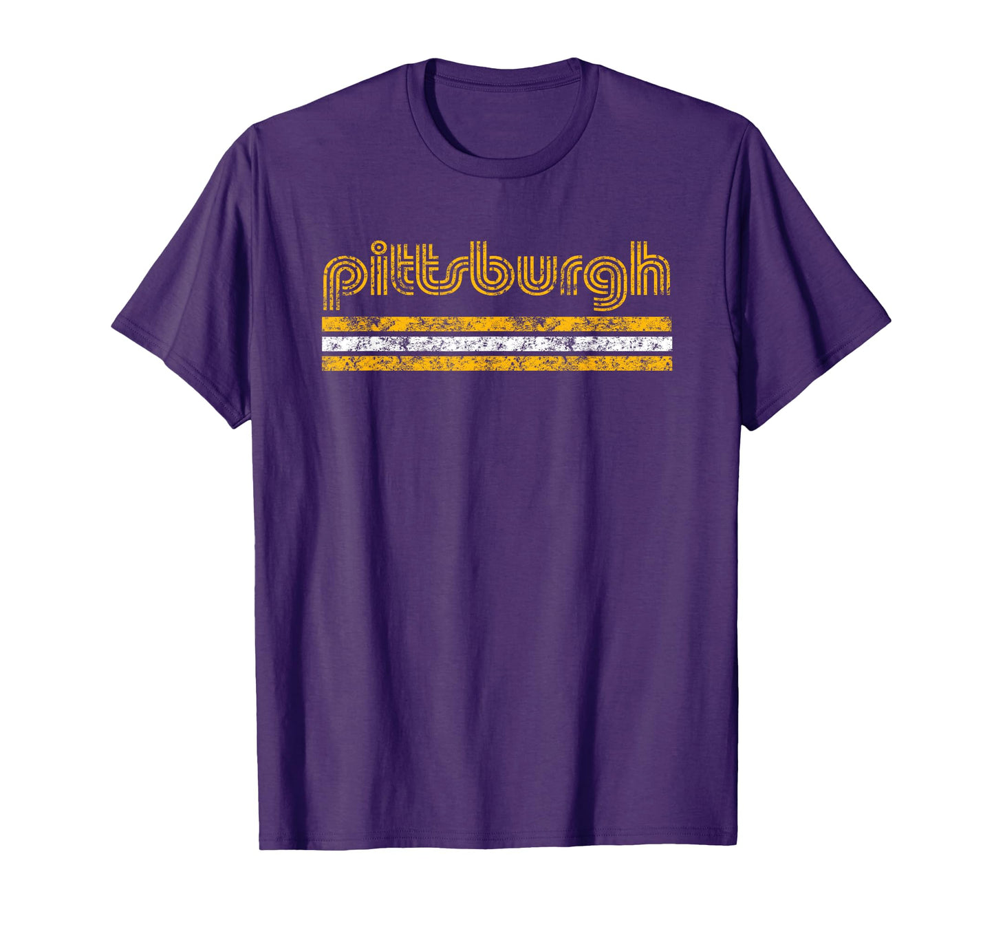 Pittsburgh Pennsylvania Retro Vintage Weathered T-Shirt