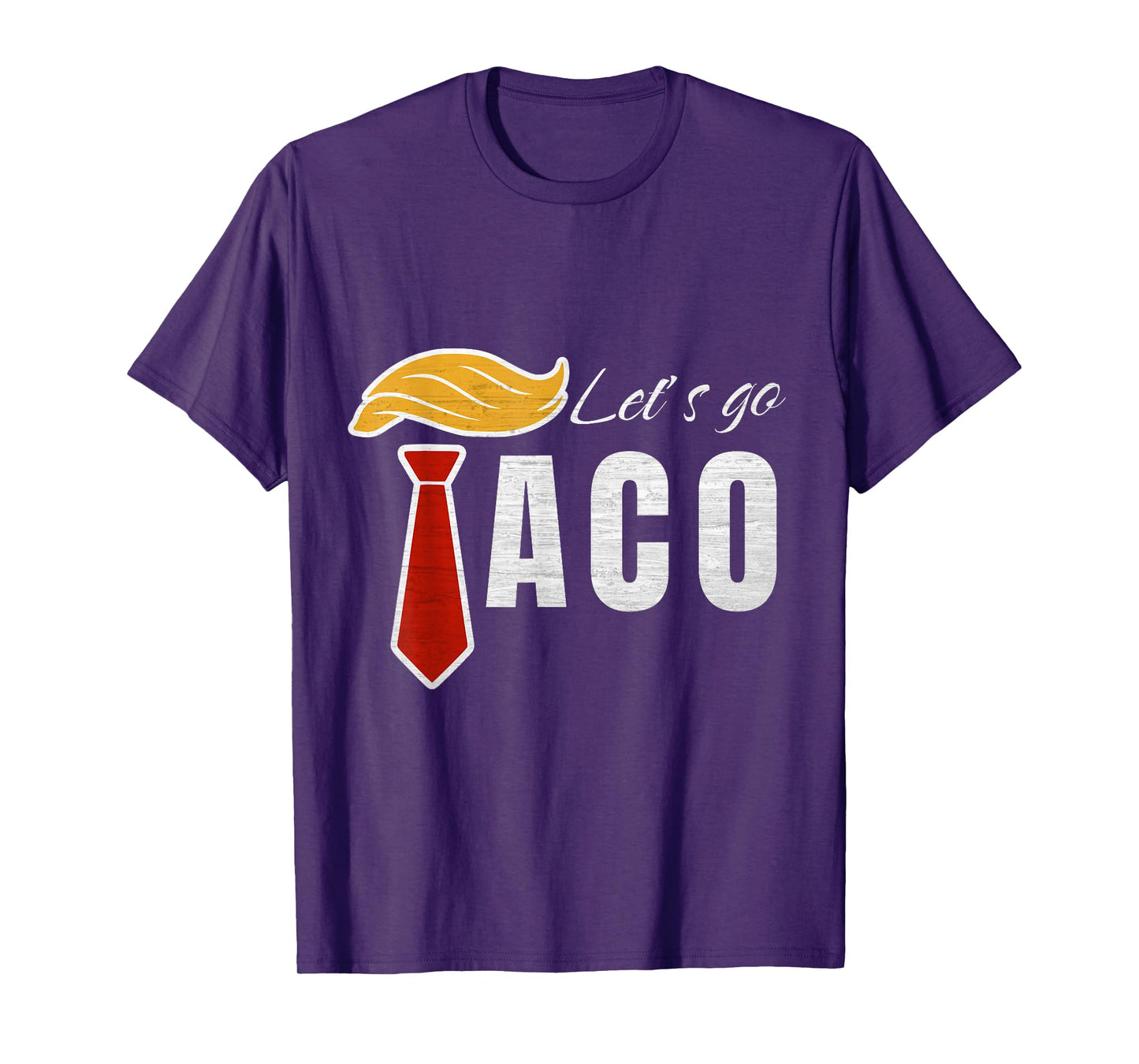 Let’s Go Taco Funny Vintage USA Flag, Let’s Go Taco Funny T-Shirt