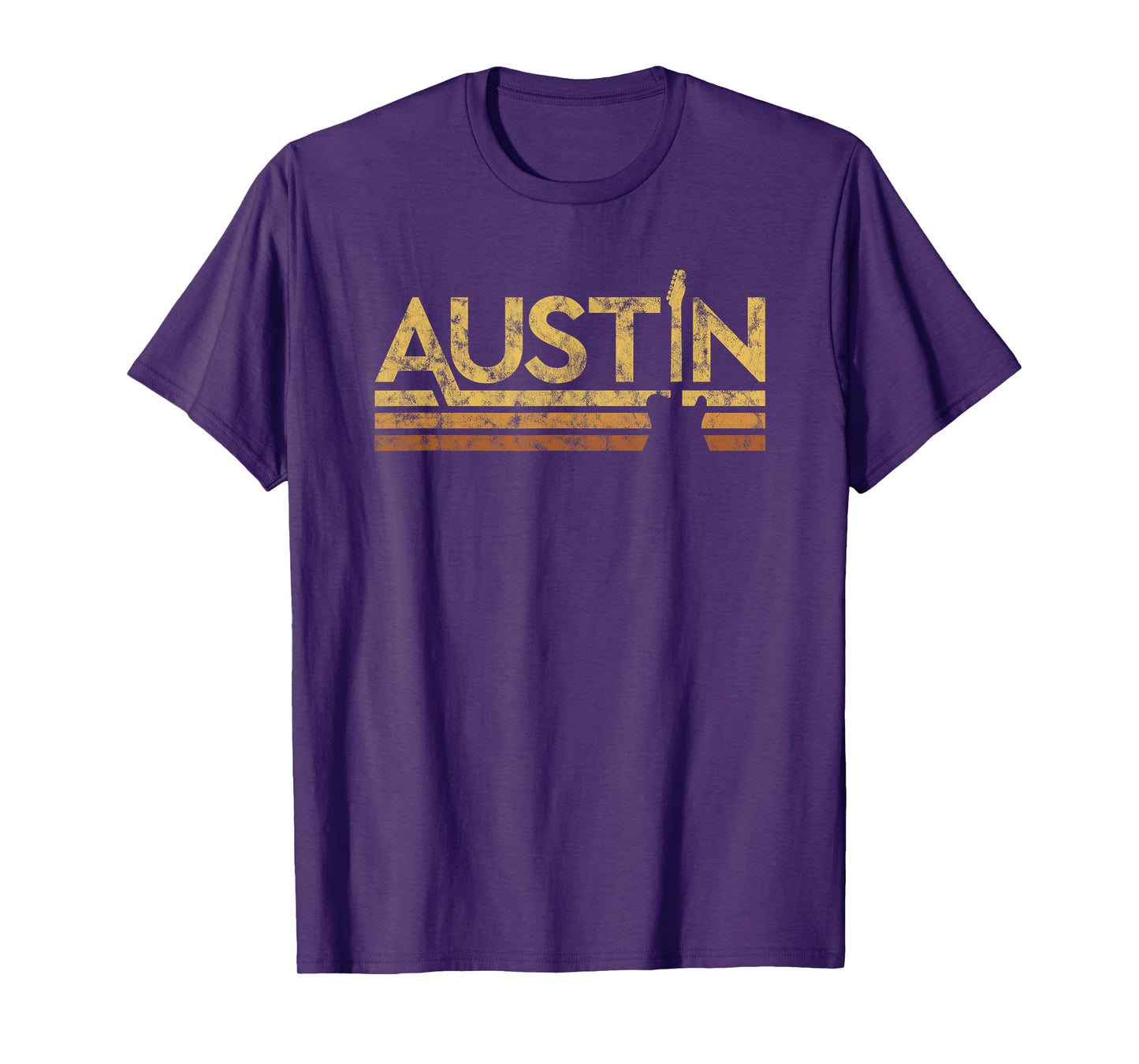 Retro Music Austins Texas T-Shirt