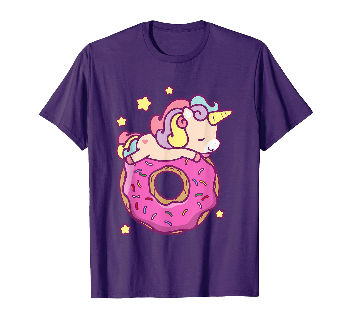 Cute Unicorn Donut Girls Kids, Donut Day June 2021 T-Shirt