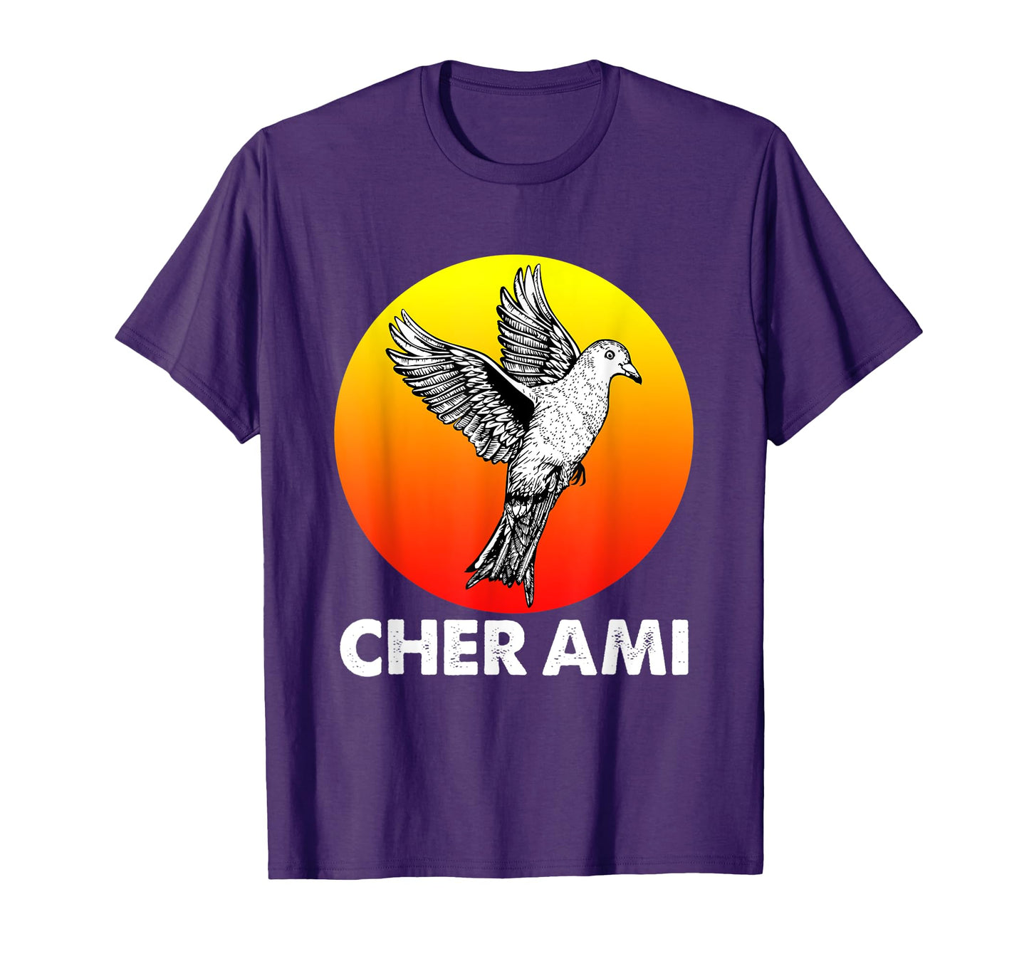 Cher Ami World War Hero Carrier Pigeon T-Shirt