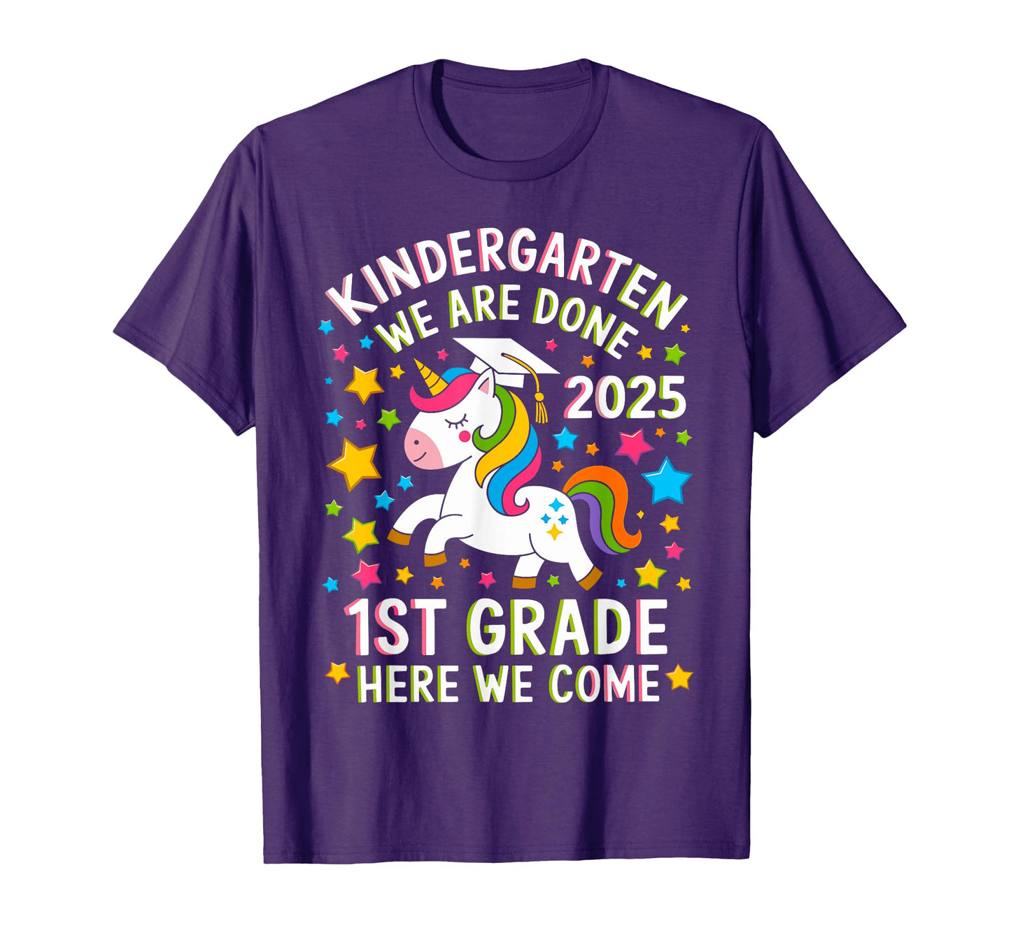 Kindergarten Graduation Class Of 2025 Girls Toddler T-Shirt